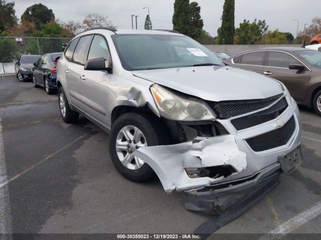 CHEVROLET TRAVERSE 2012 1gnkrfed3cj143172