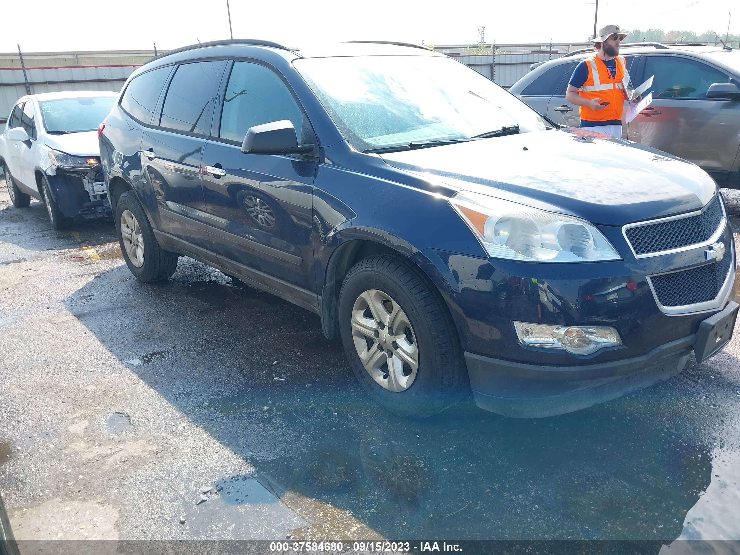 CHEVROLET TRAVERSE 2012 1gnkrfed3cj223555