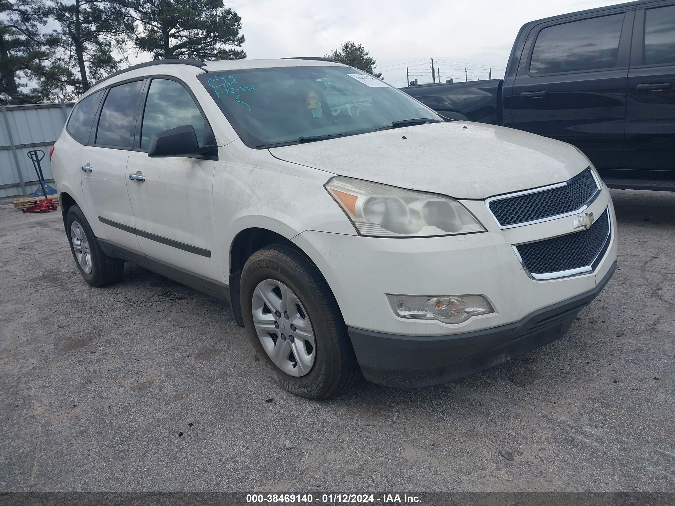 CHEVROLET TRAVERSE 2011 1gnkrfed5bj199256