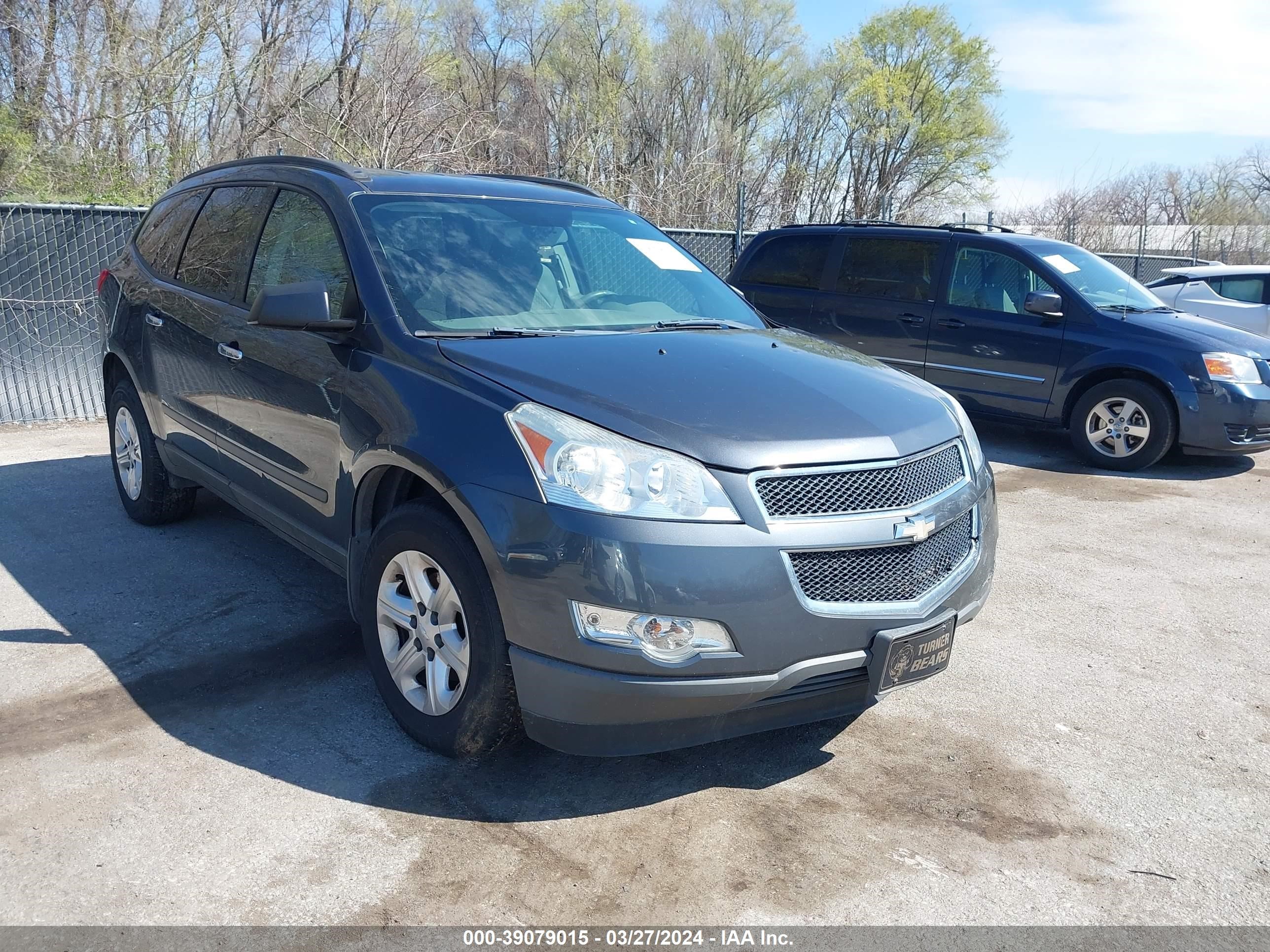 CHEVROLET TRAVERSE 2012 1gnkrfed5cj299519