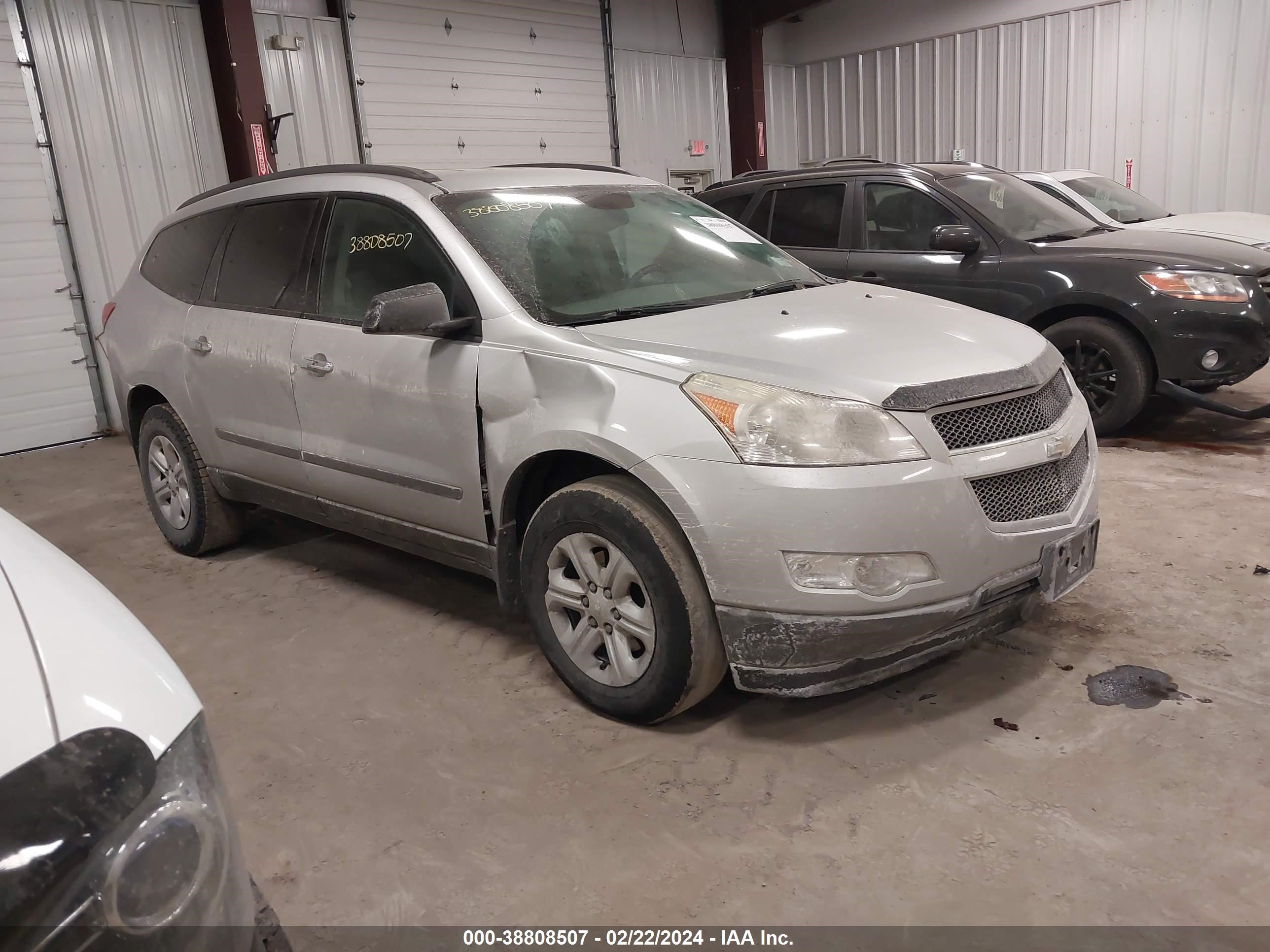 CHEVROLET TRAVERSE 2012 1gnkrfed5cj394100