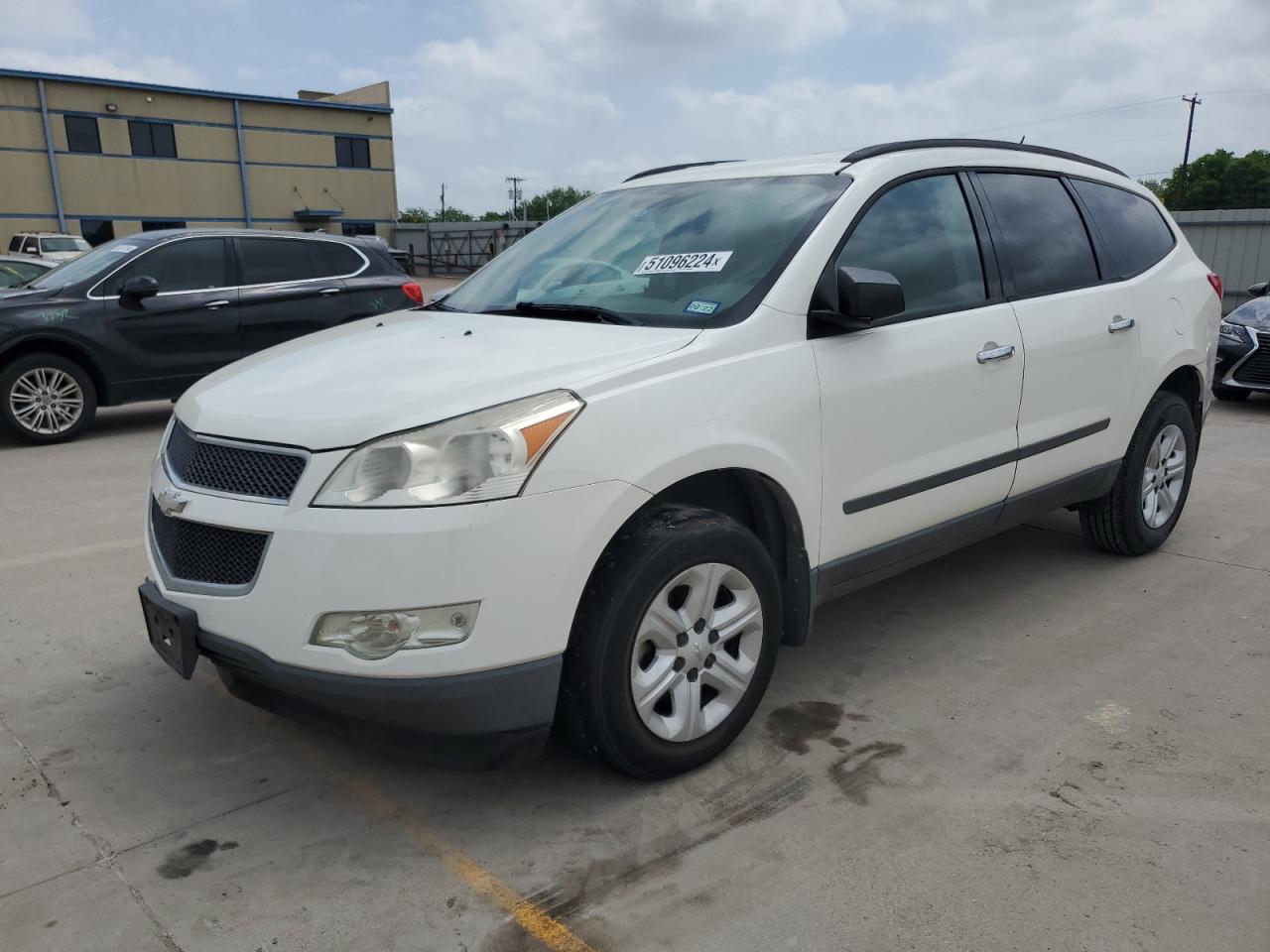 CHEVROLET TRAVERSE 2012 1gnkrfed5cj406794