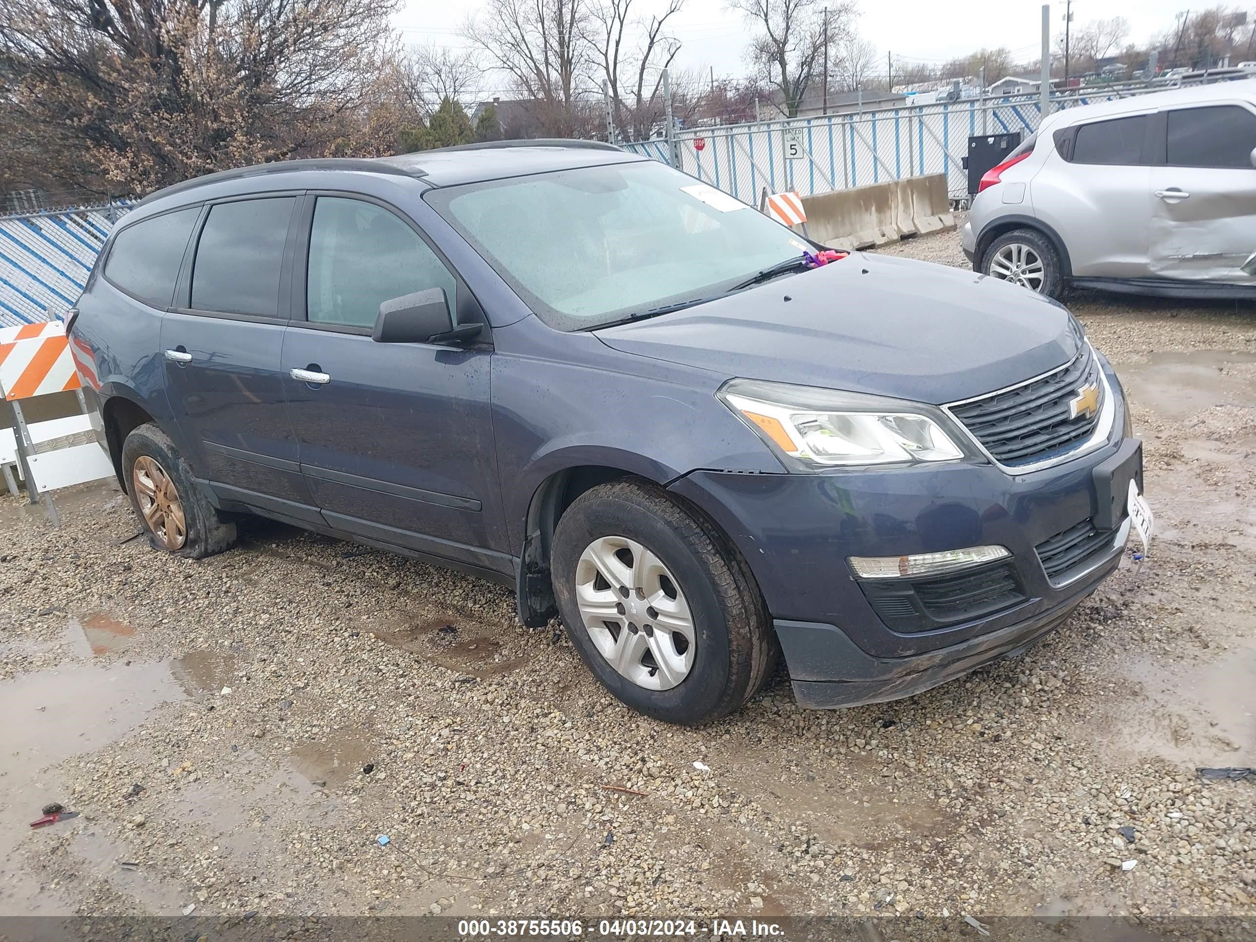 CHEVROLET TRAVERSE 2013 1gnkrfed5dj109767