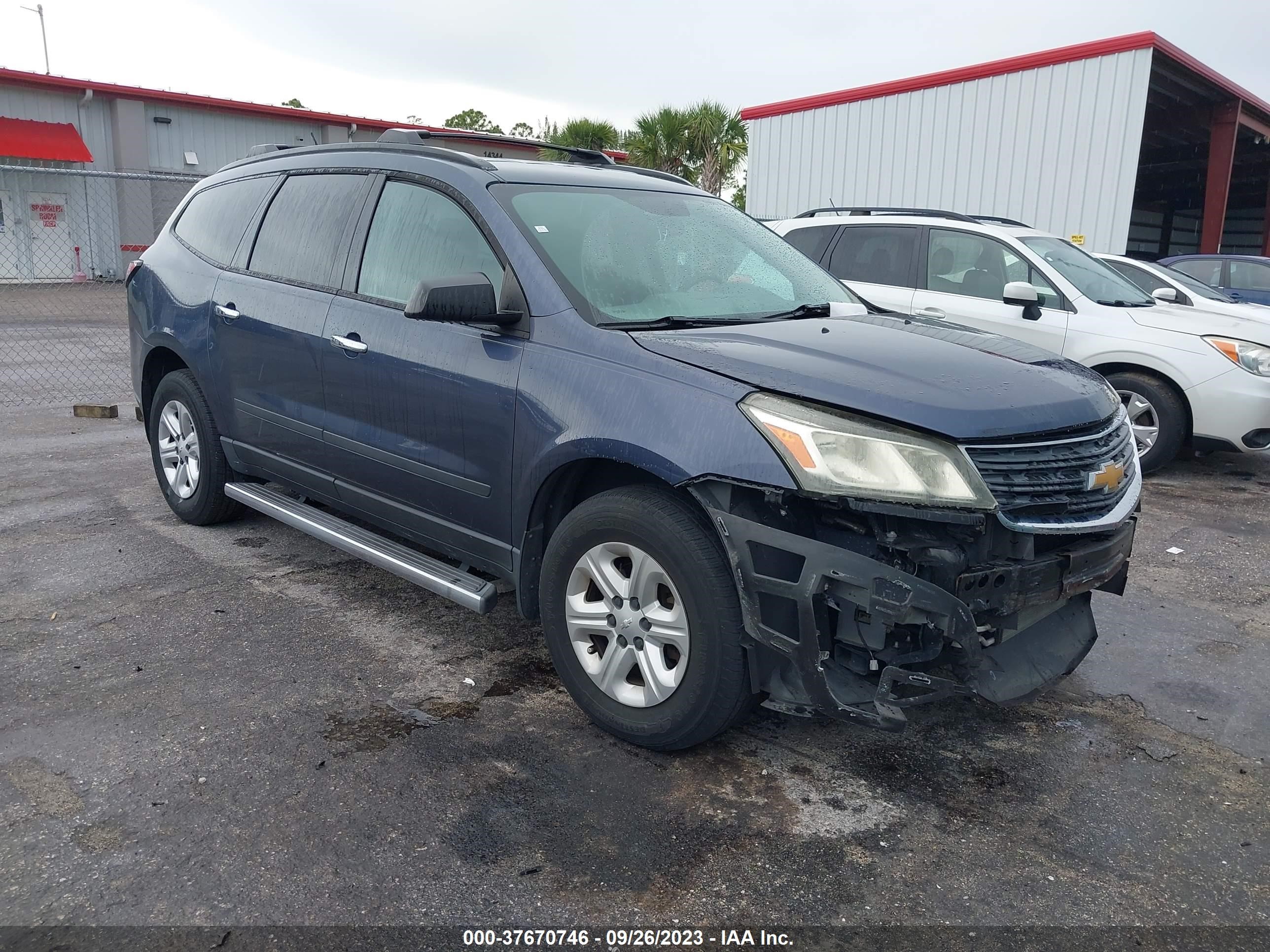 CHEVROLET TRAVERSE 2014 1gnkrfed5ej136789