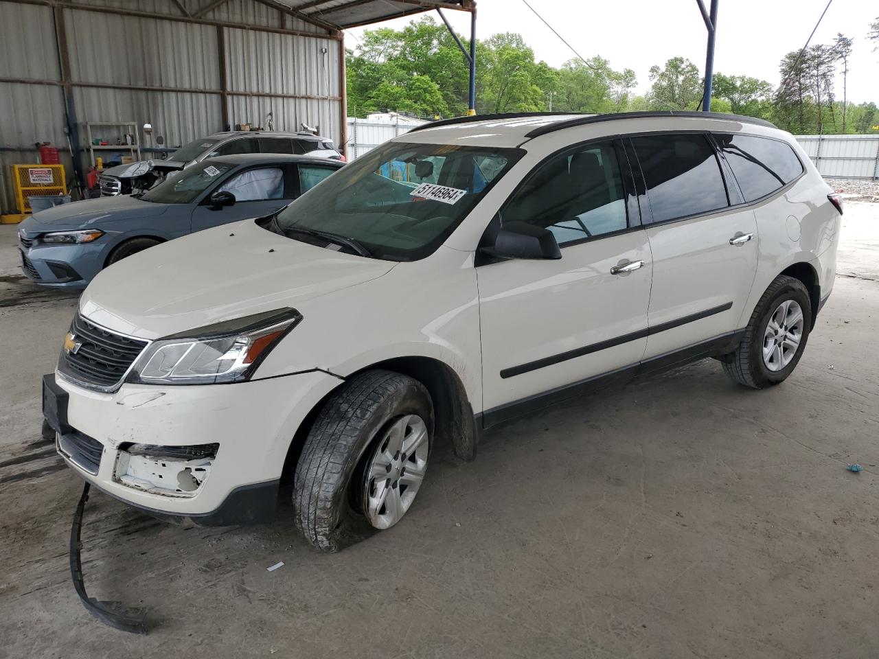 CHEVROLET TRAVERSE 2014 1gnkrfed5ej360015