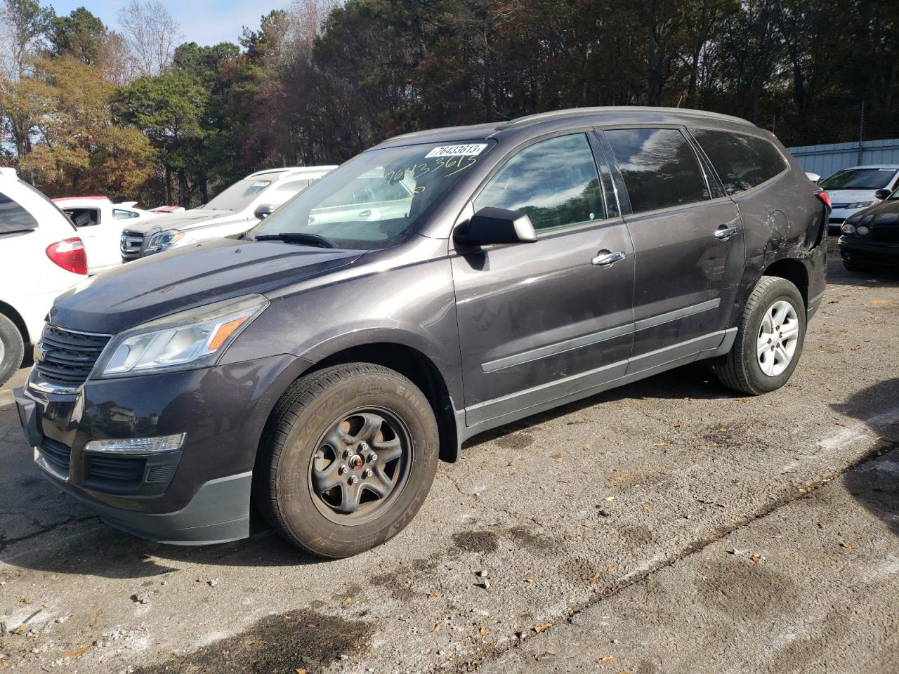 CHEVROLET TRAVERSE 2015 1gnkrfed6fj385359