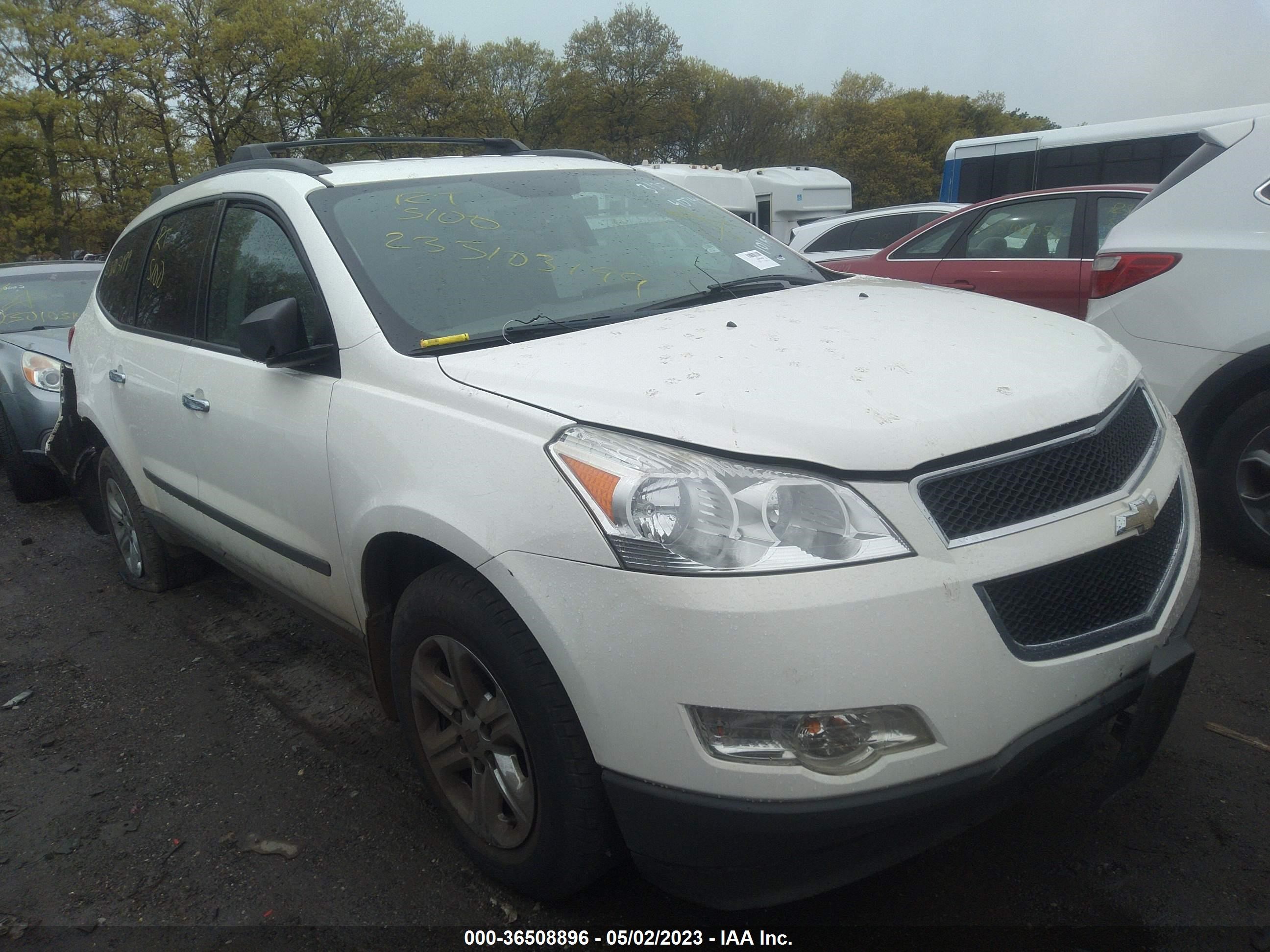 CHEVROLET TRAVERSE 2012 1gnkrfed7cj128190