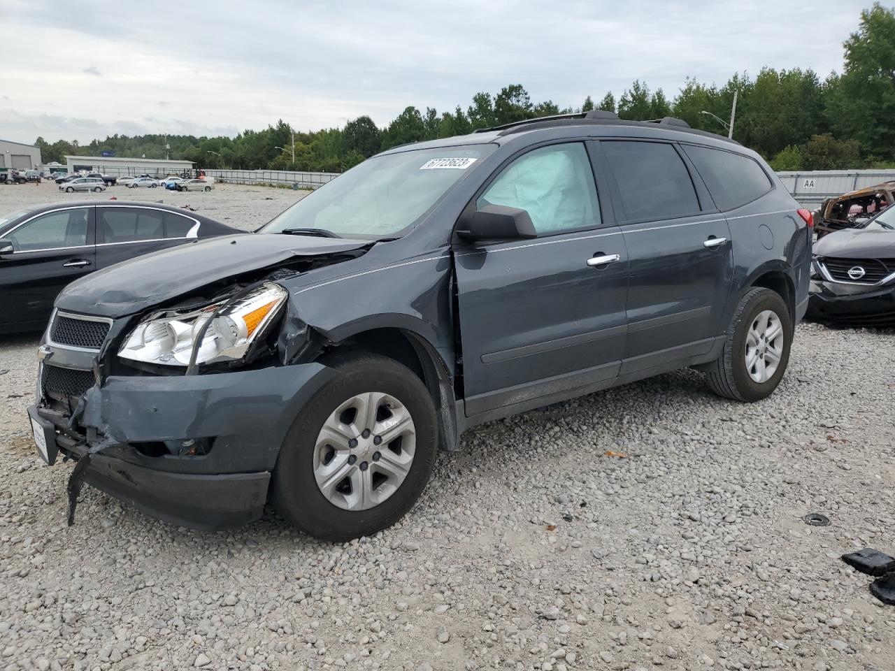 CHEVROLET TRAVERSE 2012 1gnkrfed7cj362619