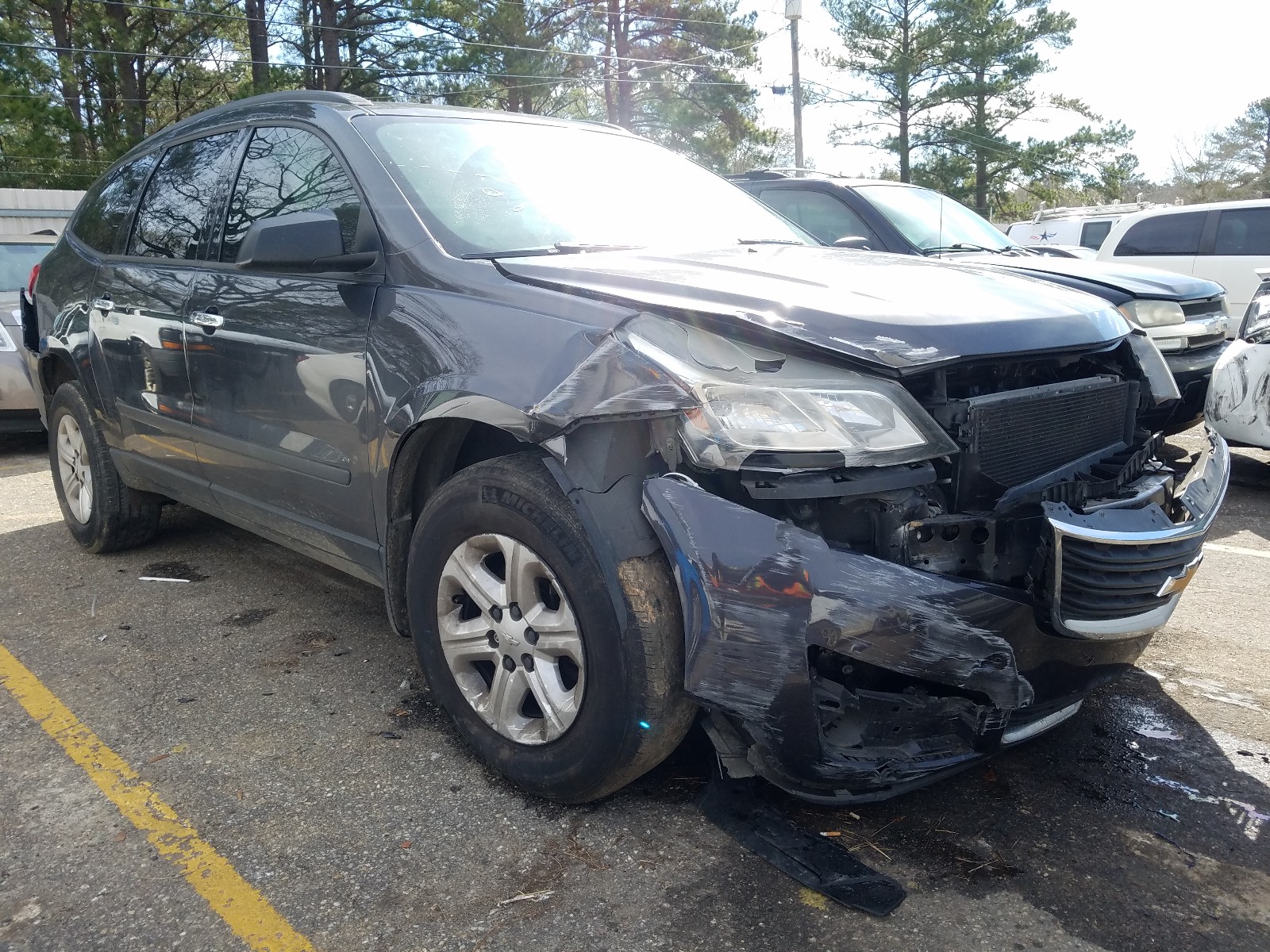 CHEVROLET TRAVERSE L 2014 1gnkrfed7ej238370