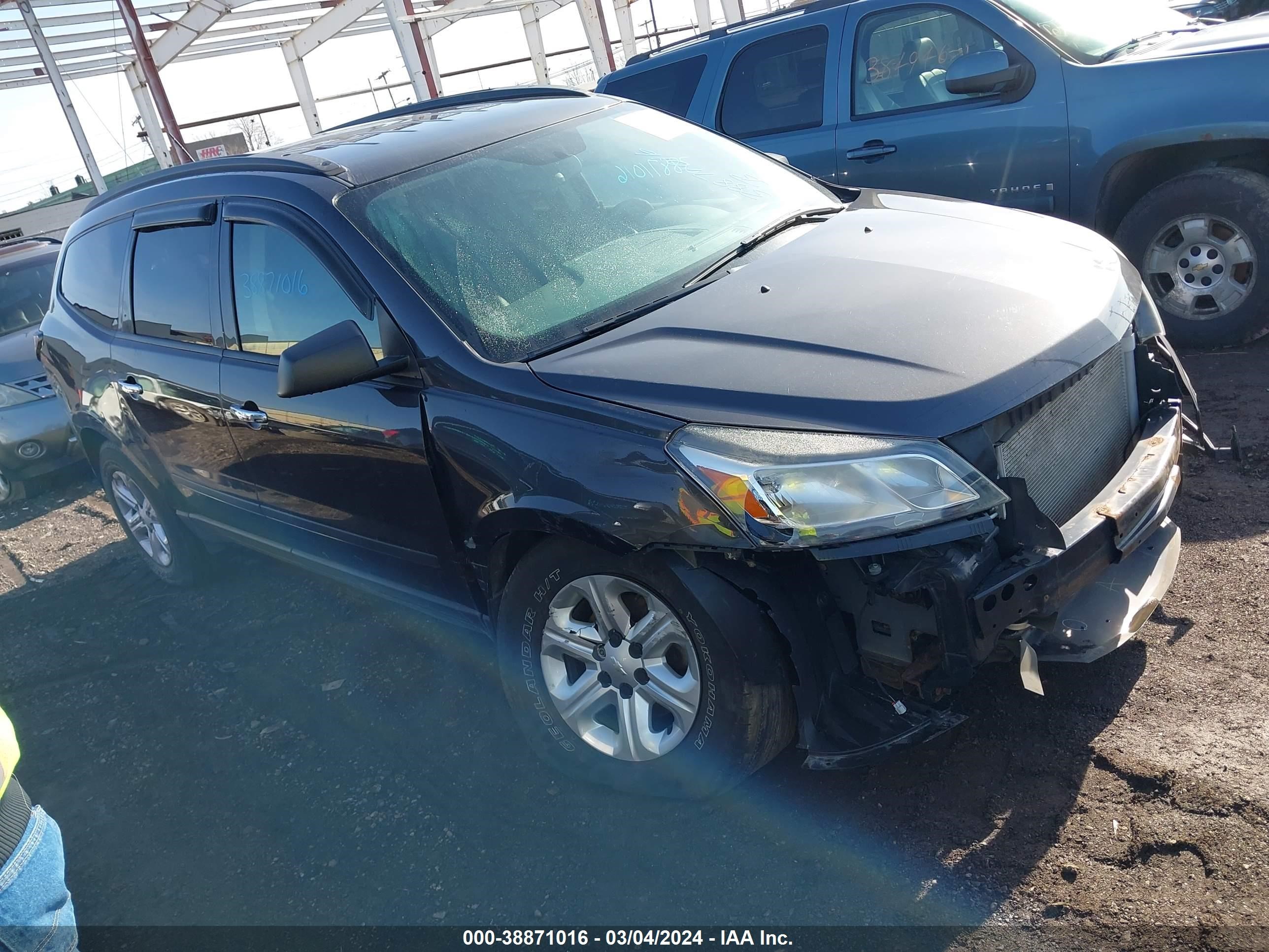 CHEVROLET TRAVERSE 2015 1gnkrfed8fj155905