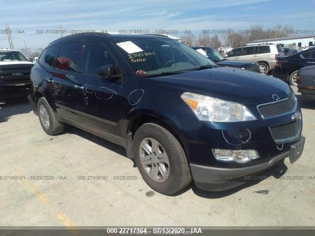 CHEVROLET TRAVERSE 2012 1gnkrfed9cj296462