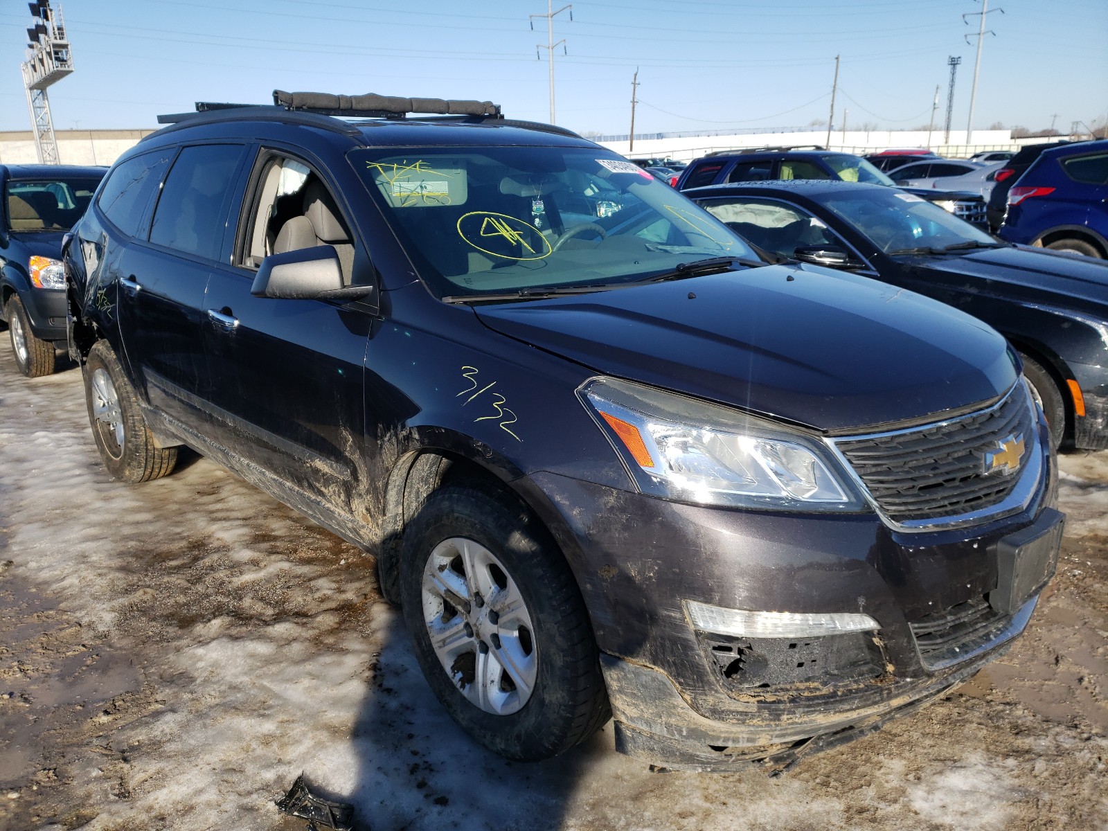 CHEVROLET TRAVERSE L 2014 1gnkrfed9ej286713