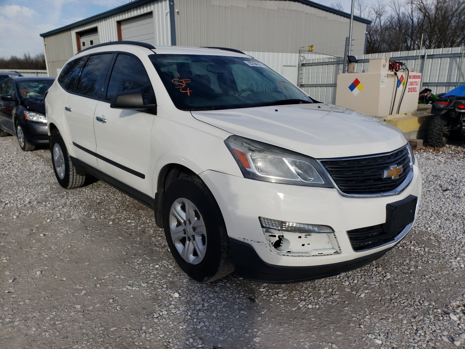 CHEVROLET TRAVERSE L 2014 1gnkrfedxej195286