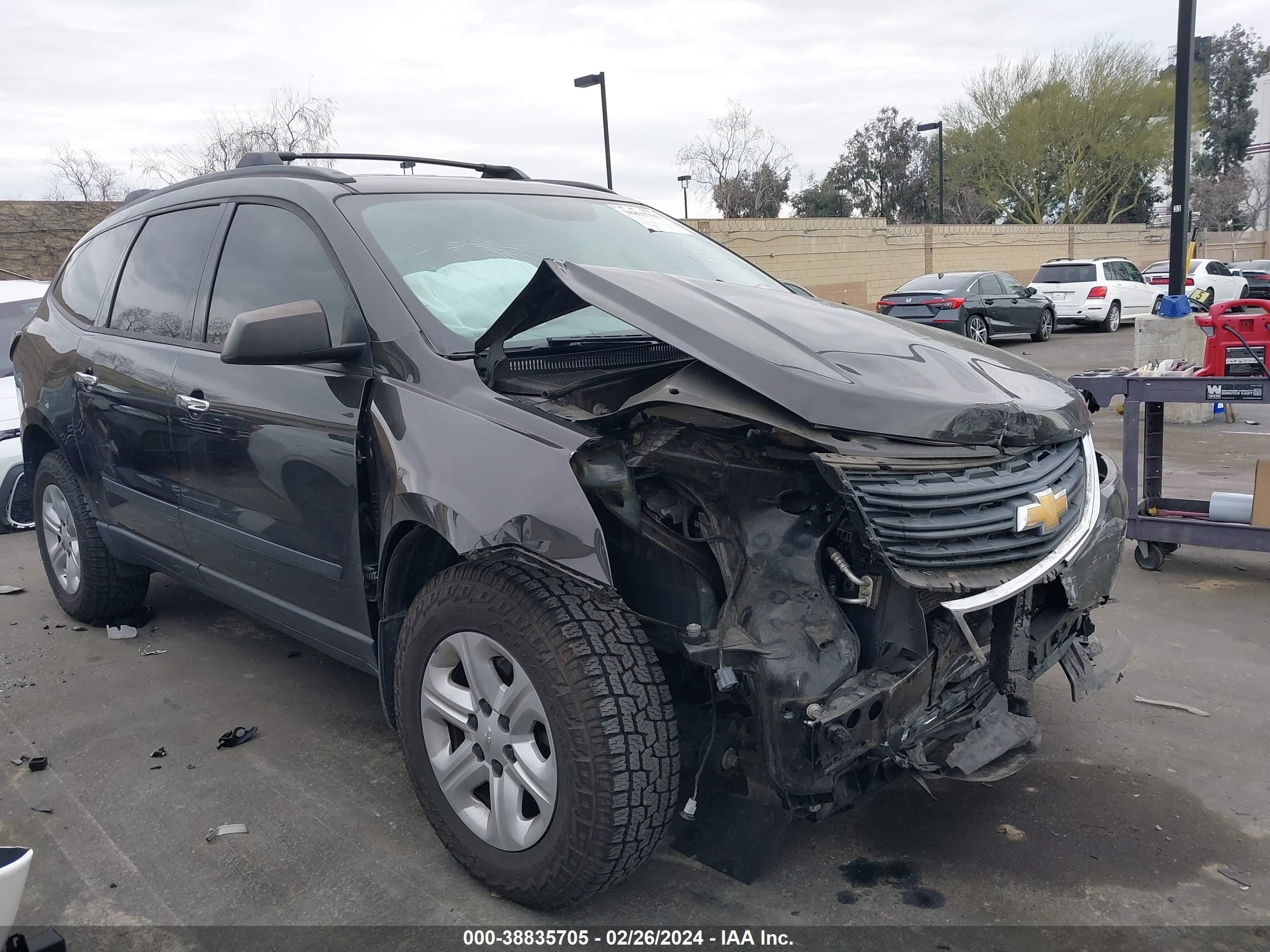 CHEVROLET TRAVERSE 2017 1gnkrfedxhj314782