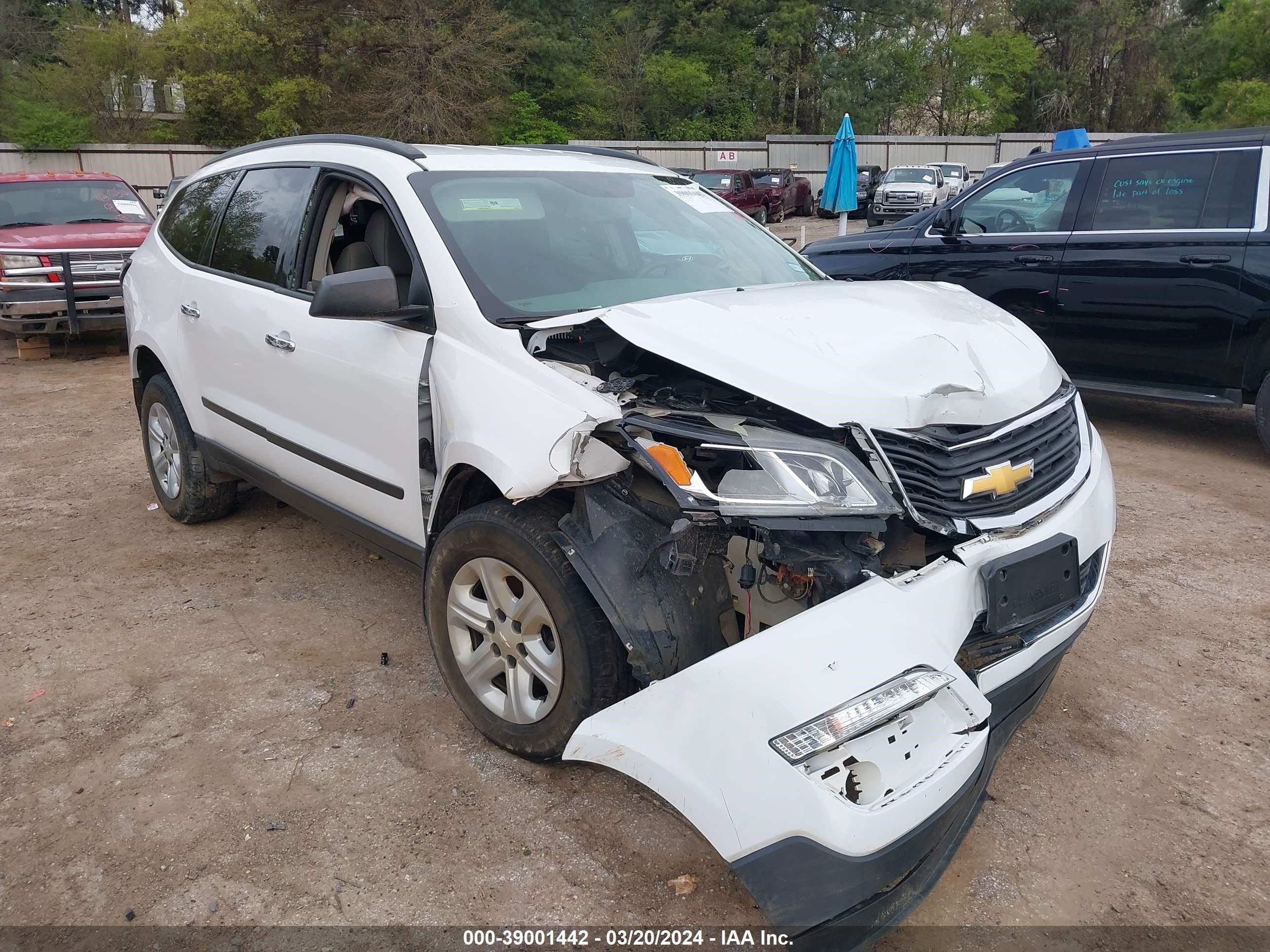 CHEVROLET TRAVERSE 2017 1gnkrfkd0hj311183