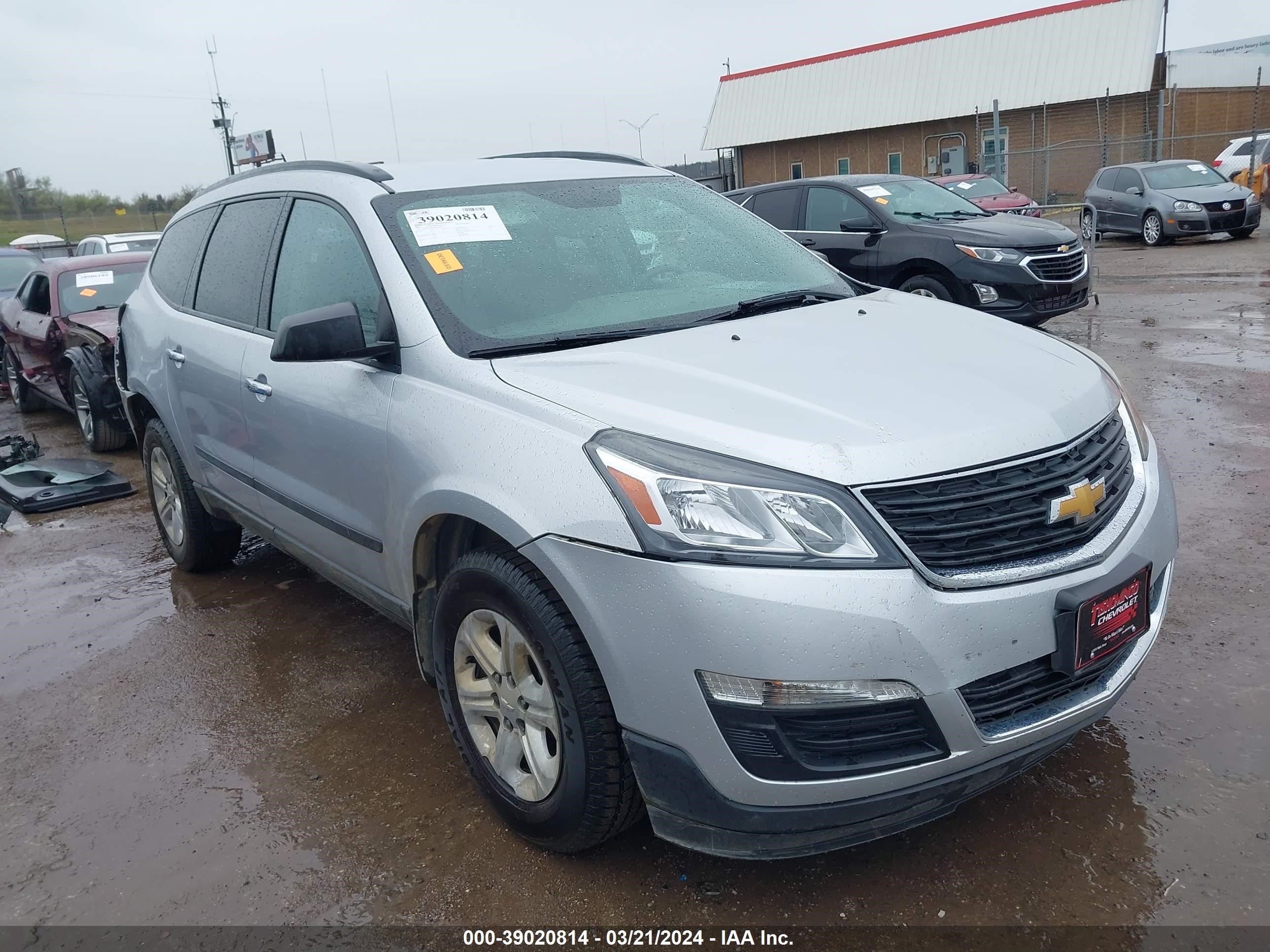 CHEVROLET TRAVERSE 2016 1gnkrfkd6gj134346