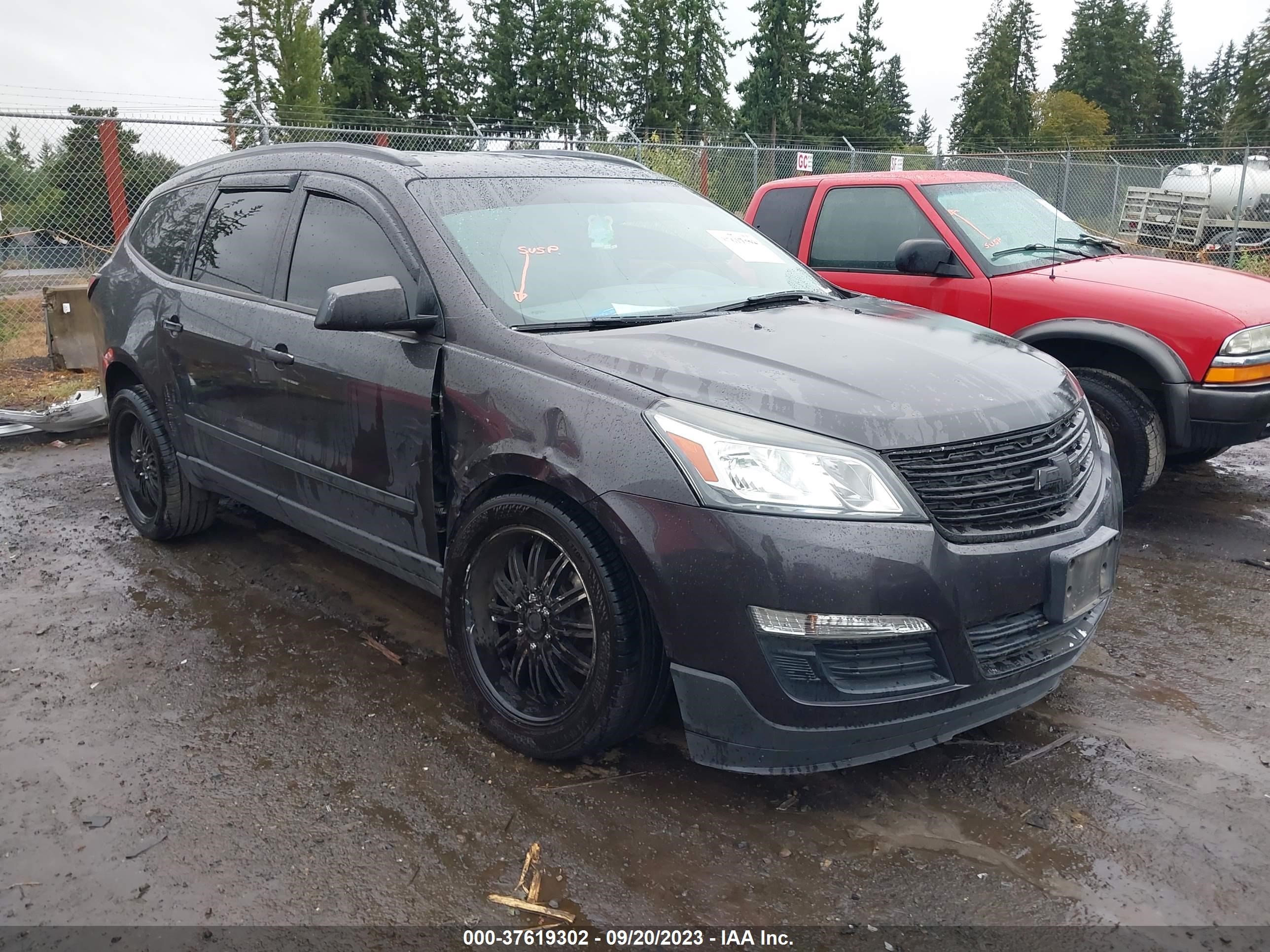 CHEVROLET TRAVERSE 2015 1gnkrfkd9fj243687