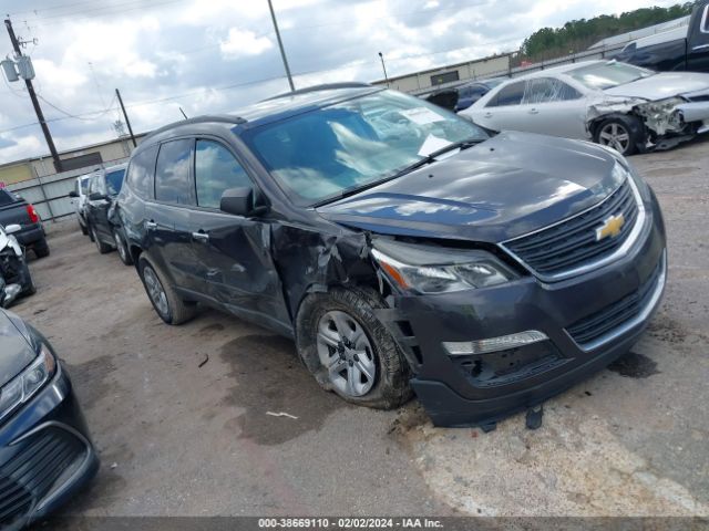 CHEVROLET TRAVERSE 2017 1gnkrfkdxhj324555