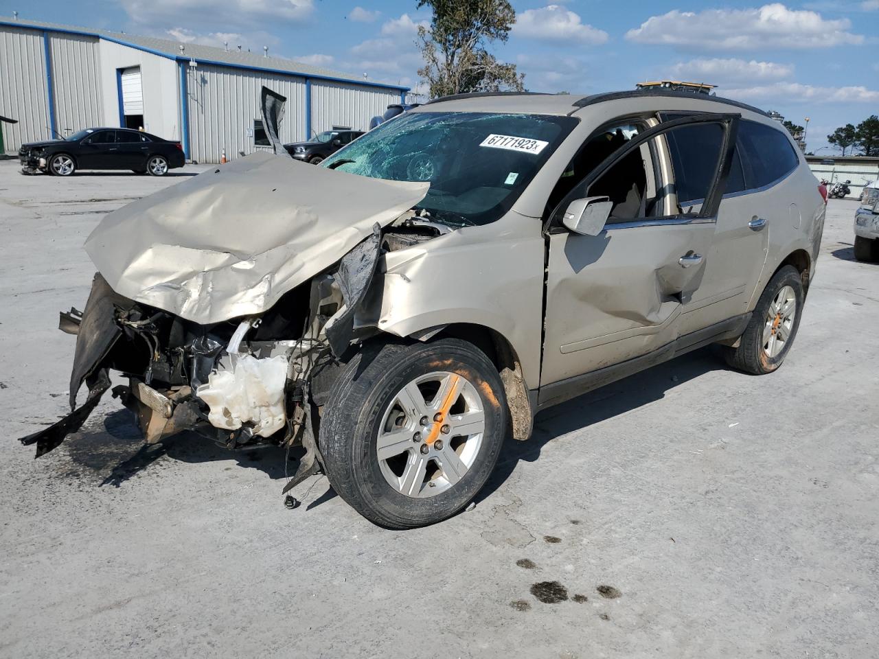 CHEVROLET TRAVERSE 2012 1gnkrged2cj156503