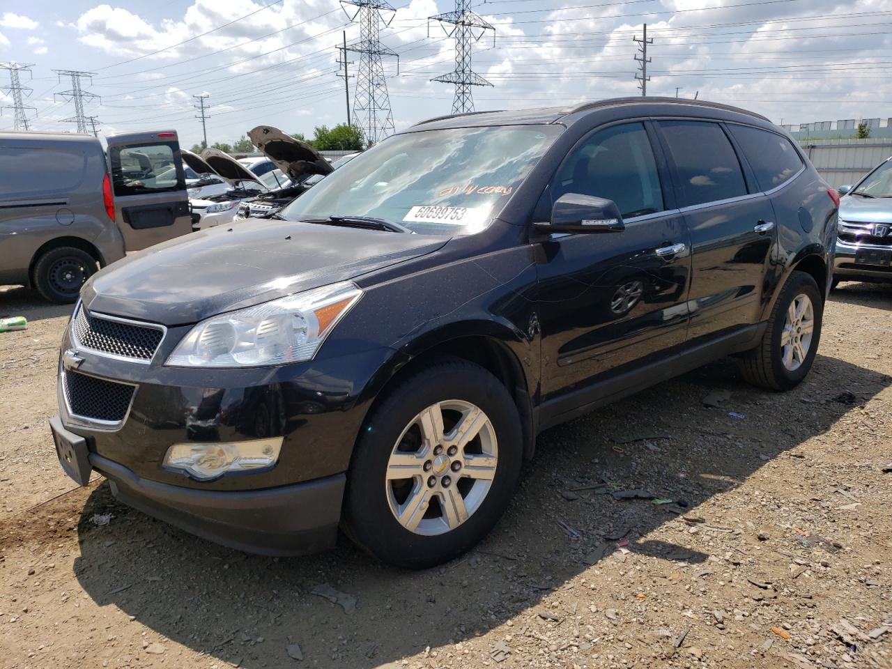 CHEVROLET TRAVERSE 2012 1gnkrged7cj424252