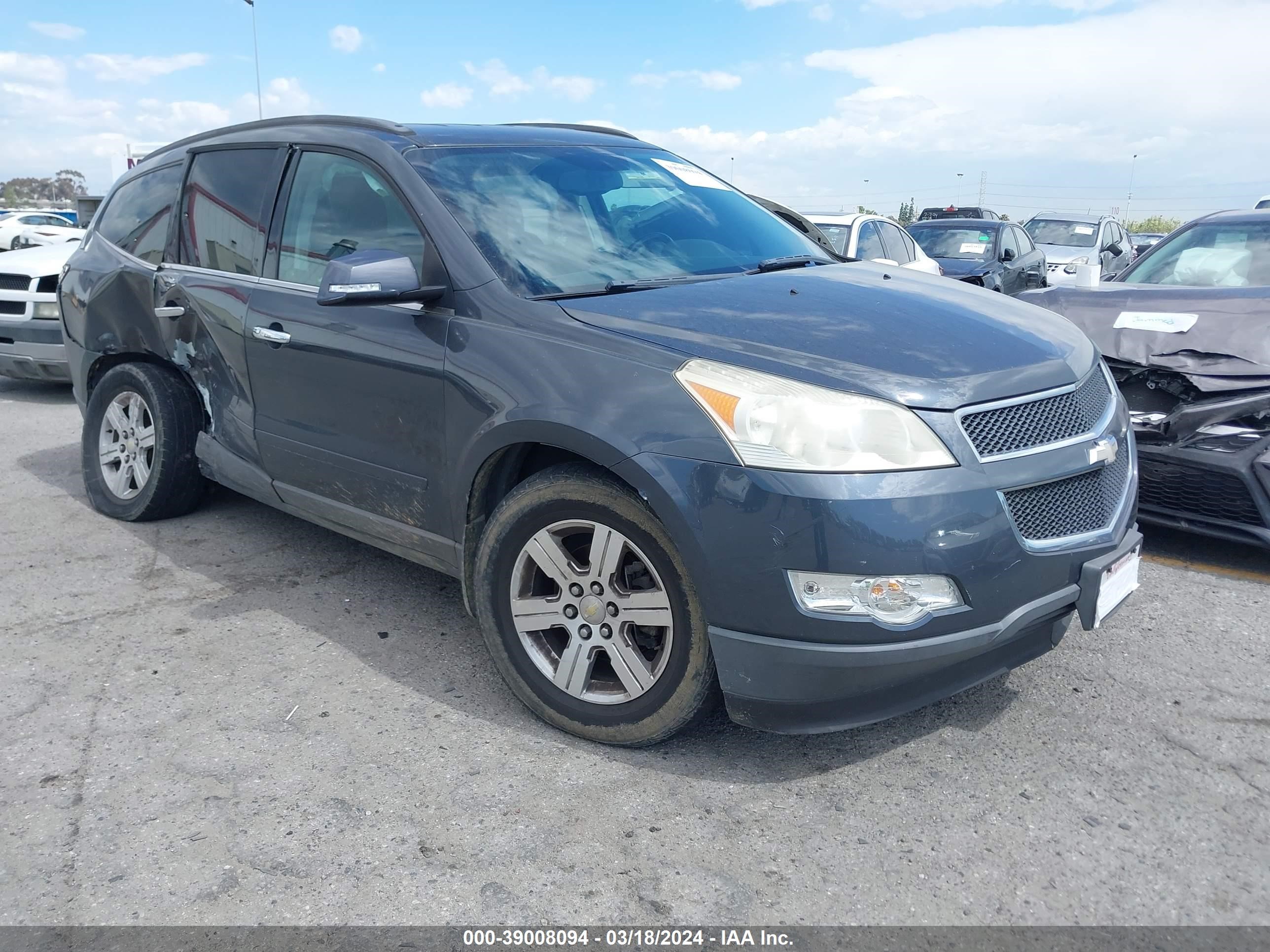 CHEVROLET TRAVERSE 2011 1gnkrged8bj204648