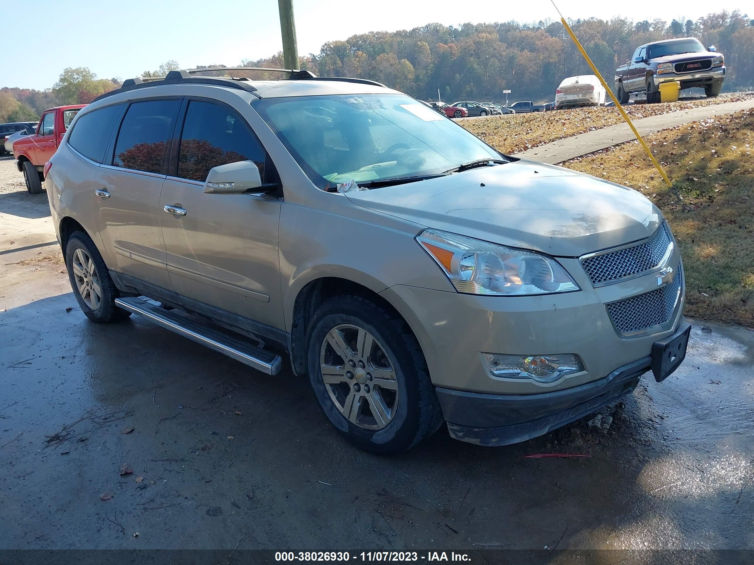 CHEVROLET TRAVERSE 2012 1gnkrged8cj105040