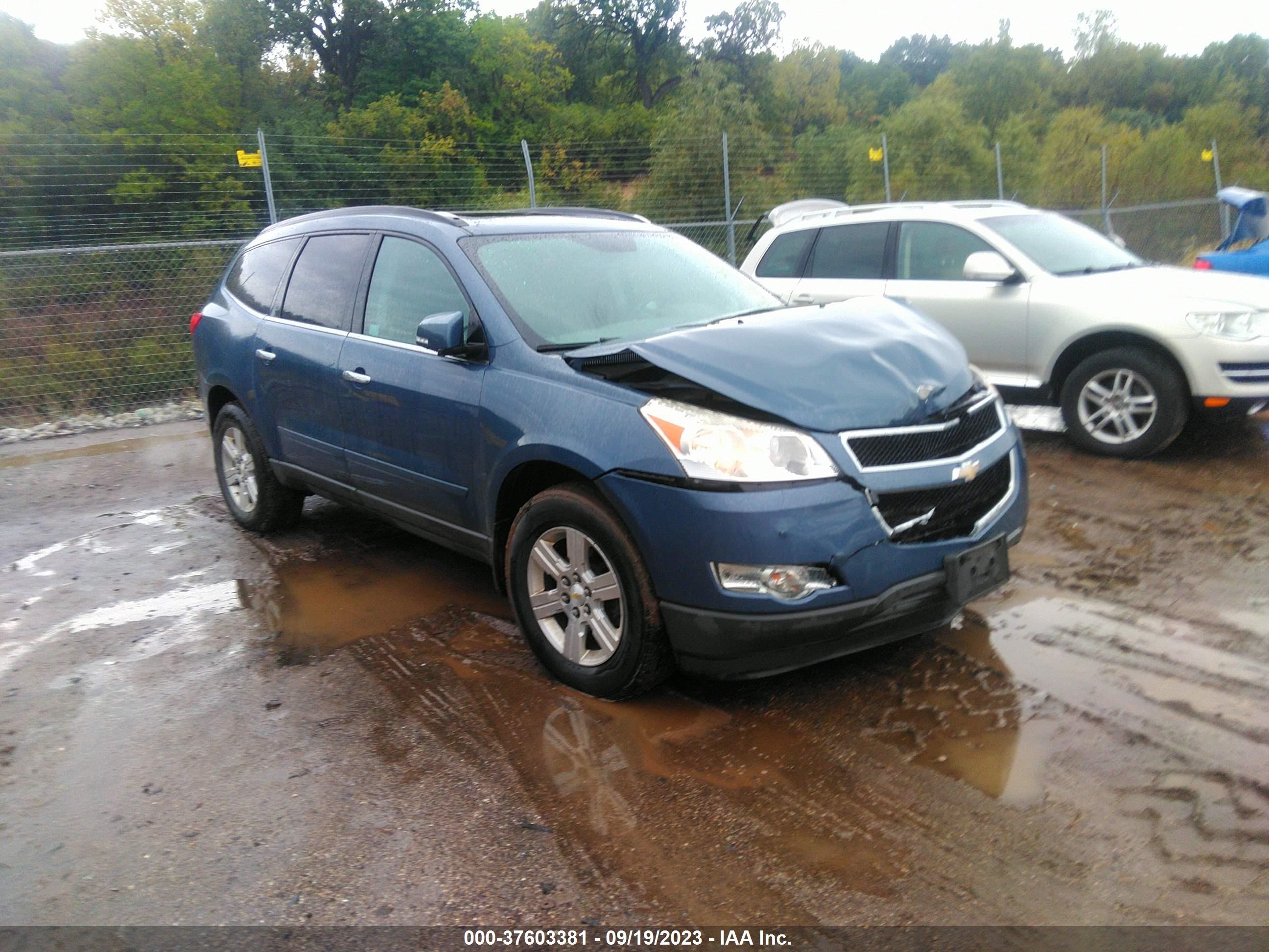 CHEVROLET TRAVERSE 2012 1gnkrged8cj318053