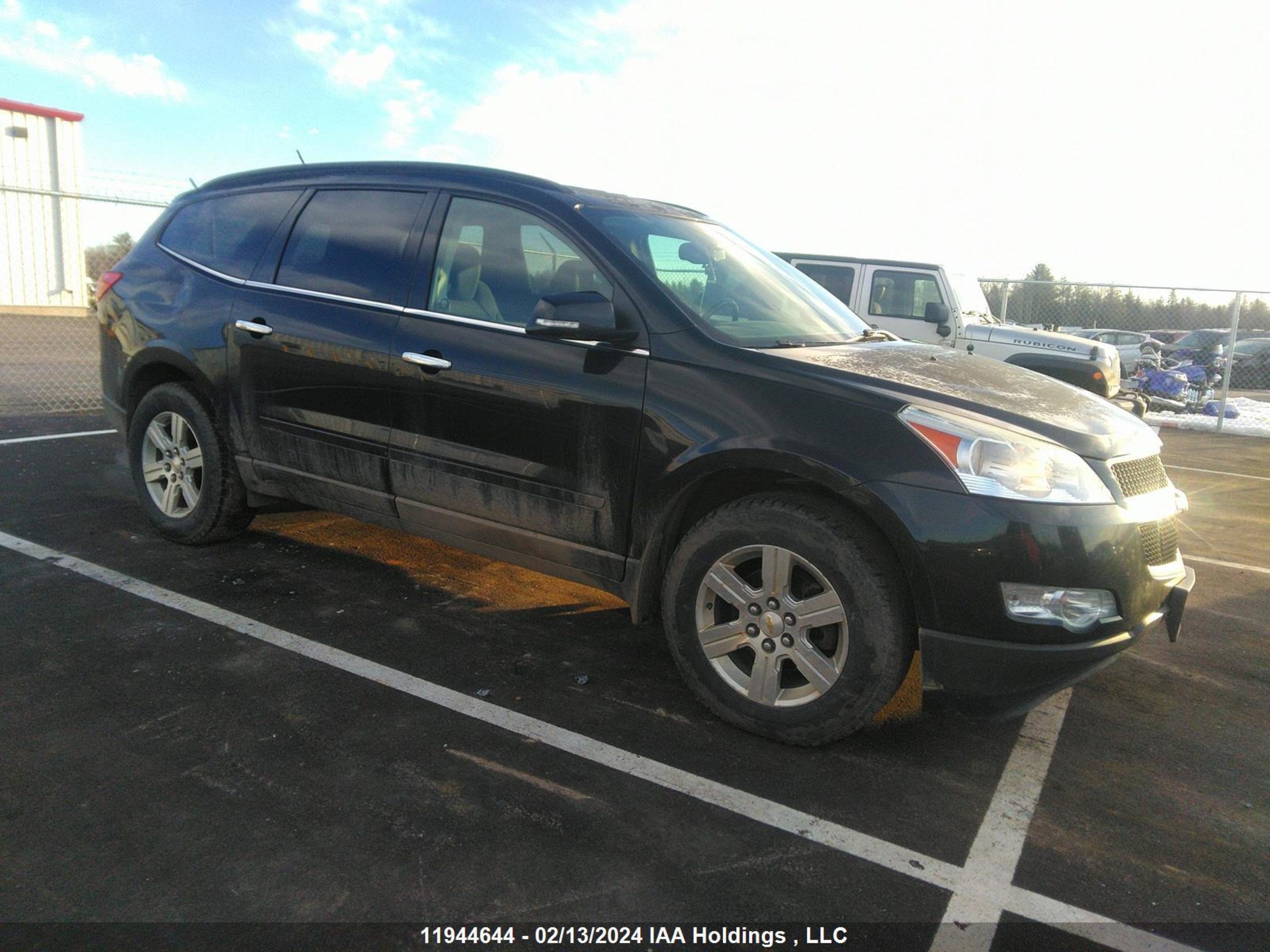 CHEVROLET TRAVERSE 2012 1gnkrgedxcj156653