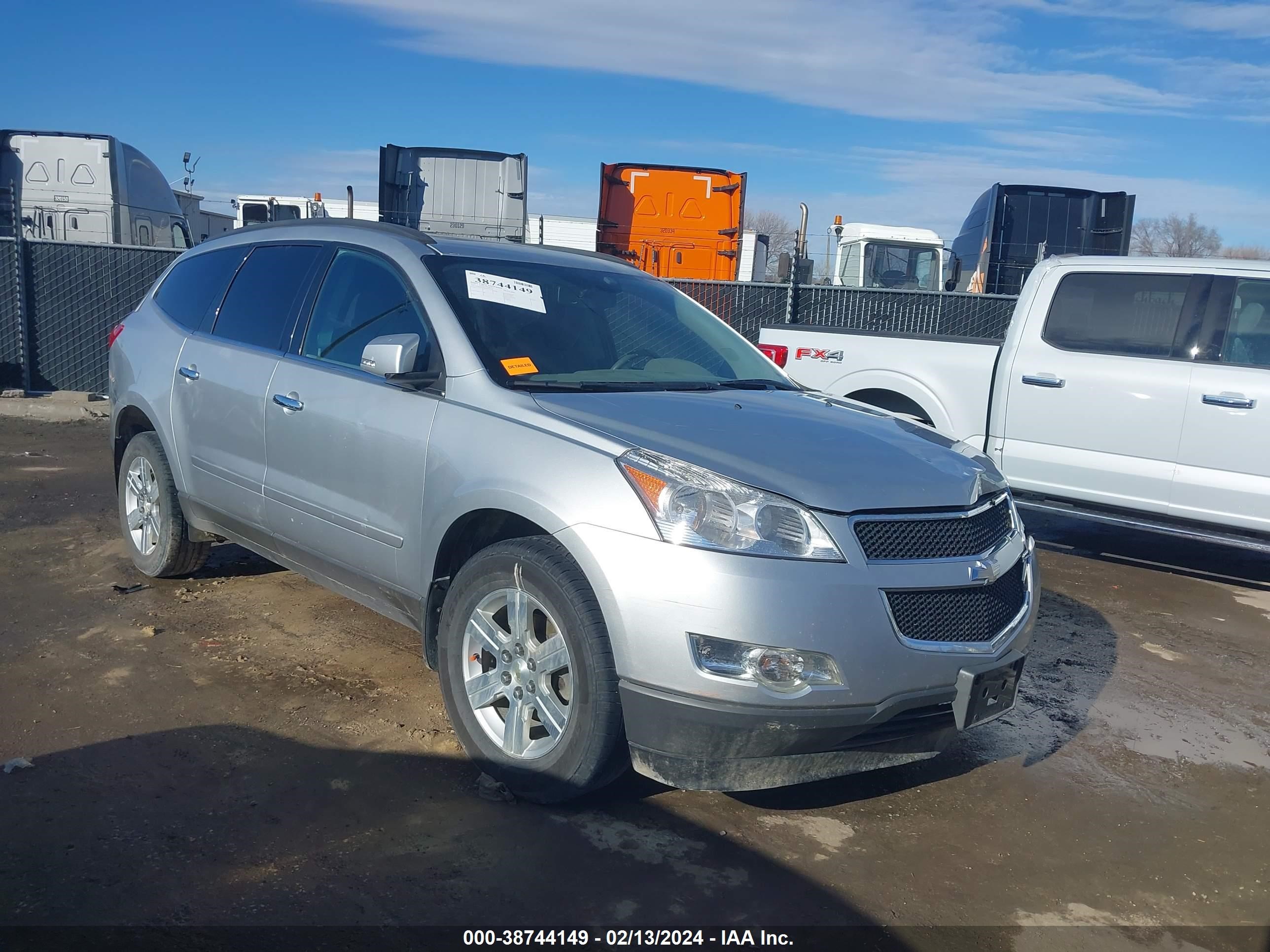 CHEVROLET TRAVERSE 2012 1gnkrgedxcj190740