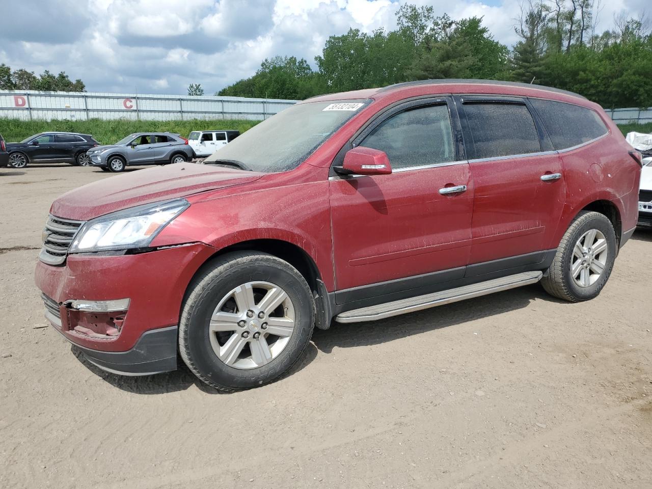 CHEVROLET TRAVERSE 2014 1gnkrgkd0ej207276