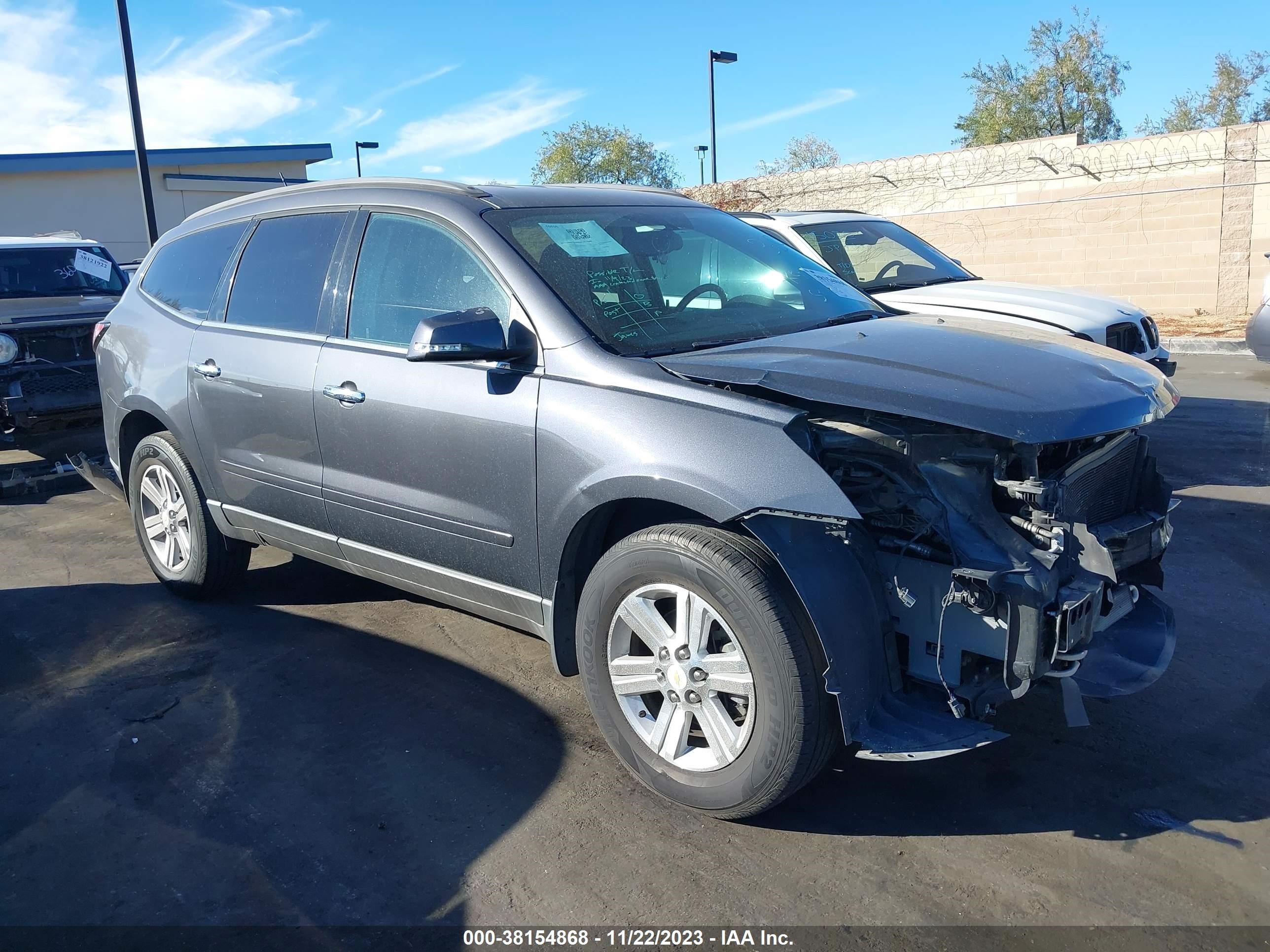 CHEVROLET TRAVERSE 2013 1gnkrgkd2dj168334