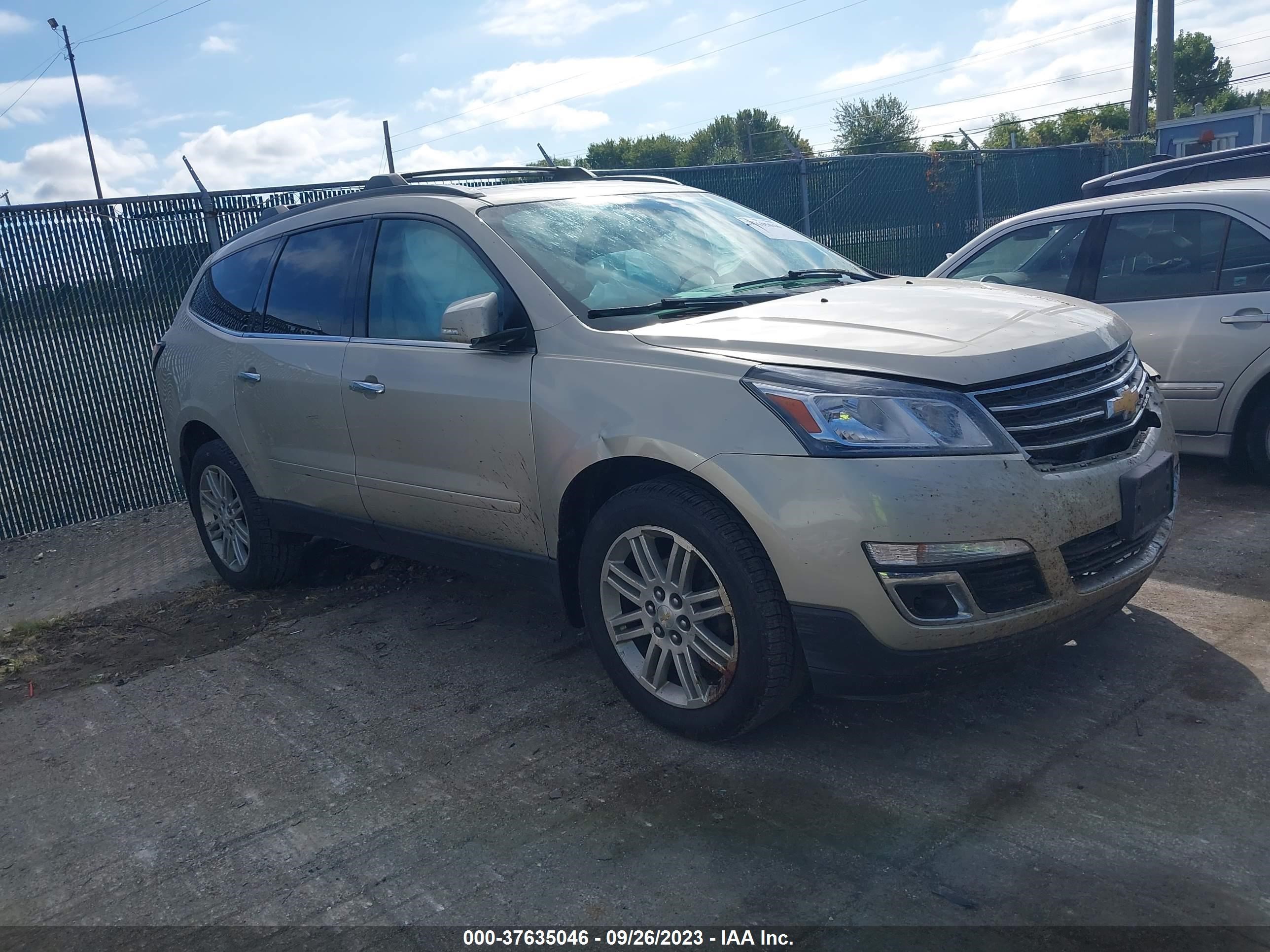 CHEVROLET TRAVERSE 2015 1gnkrgkd3fj310080