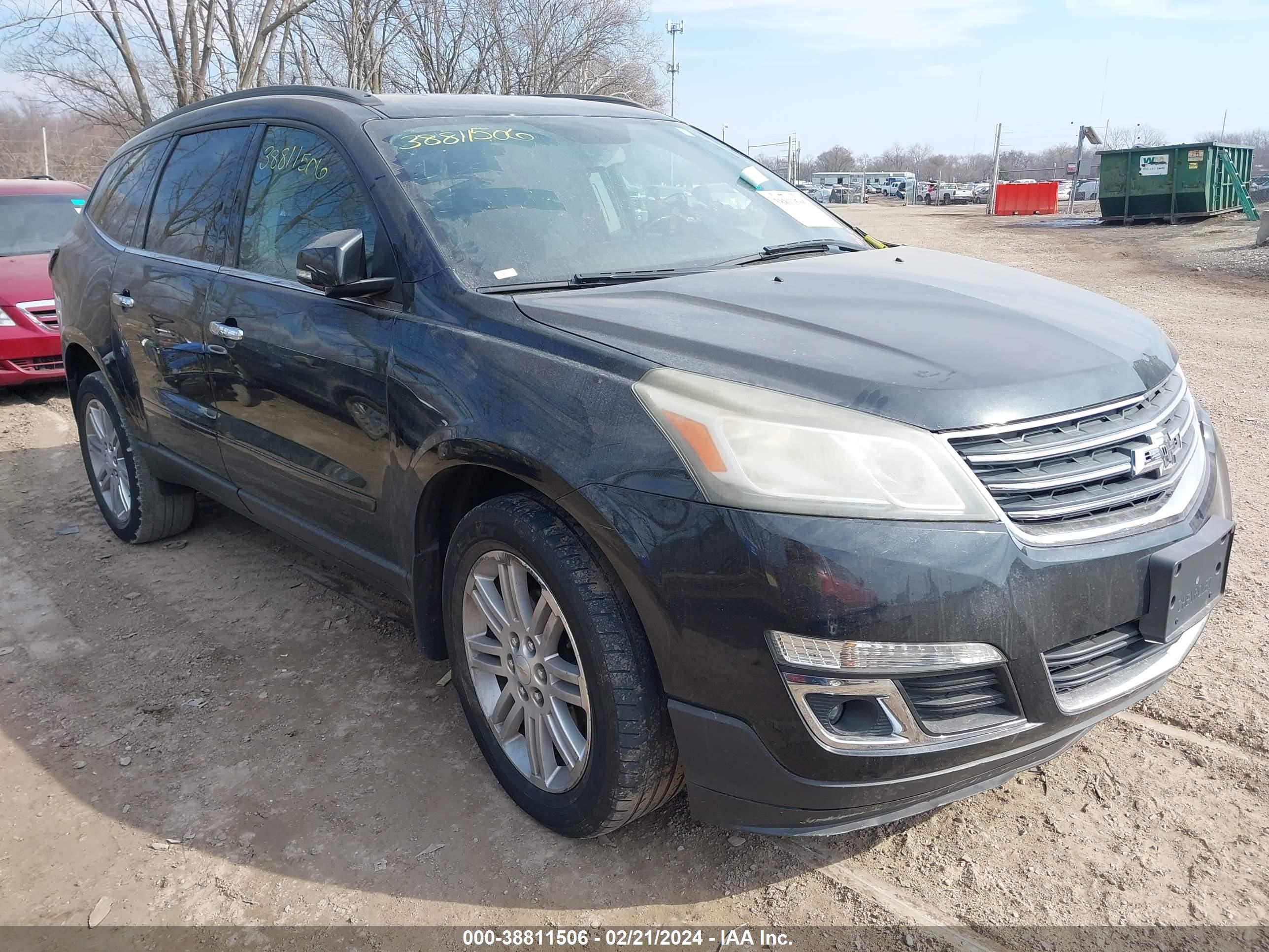 CHEVROLET TRAVERSE 2013 1gnkrgkd8dj184179