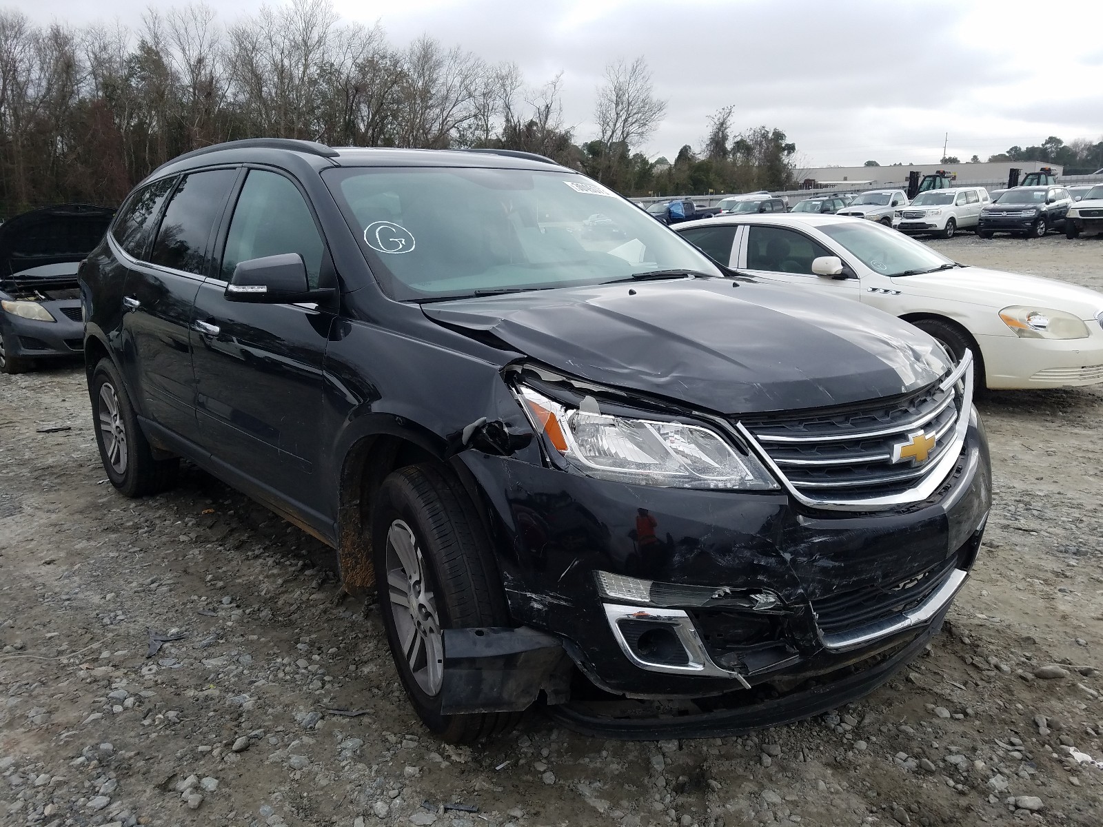 CHEVROLET TRAVERSE L 2015 1gnkrgkd8fj325786