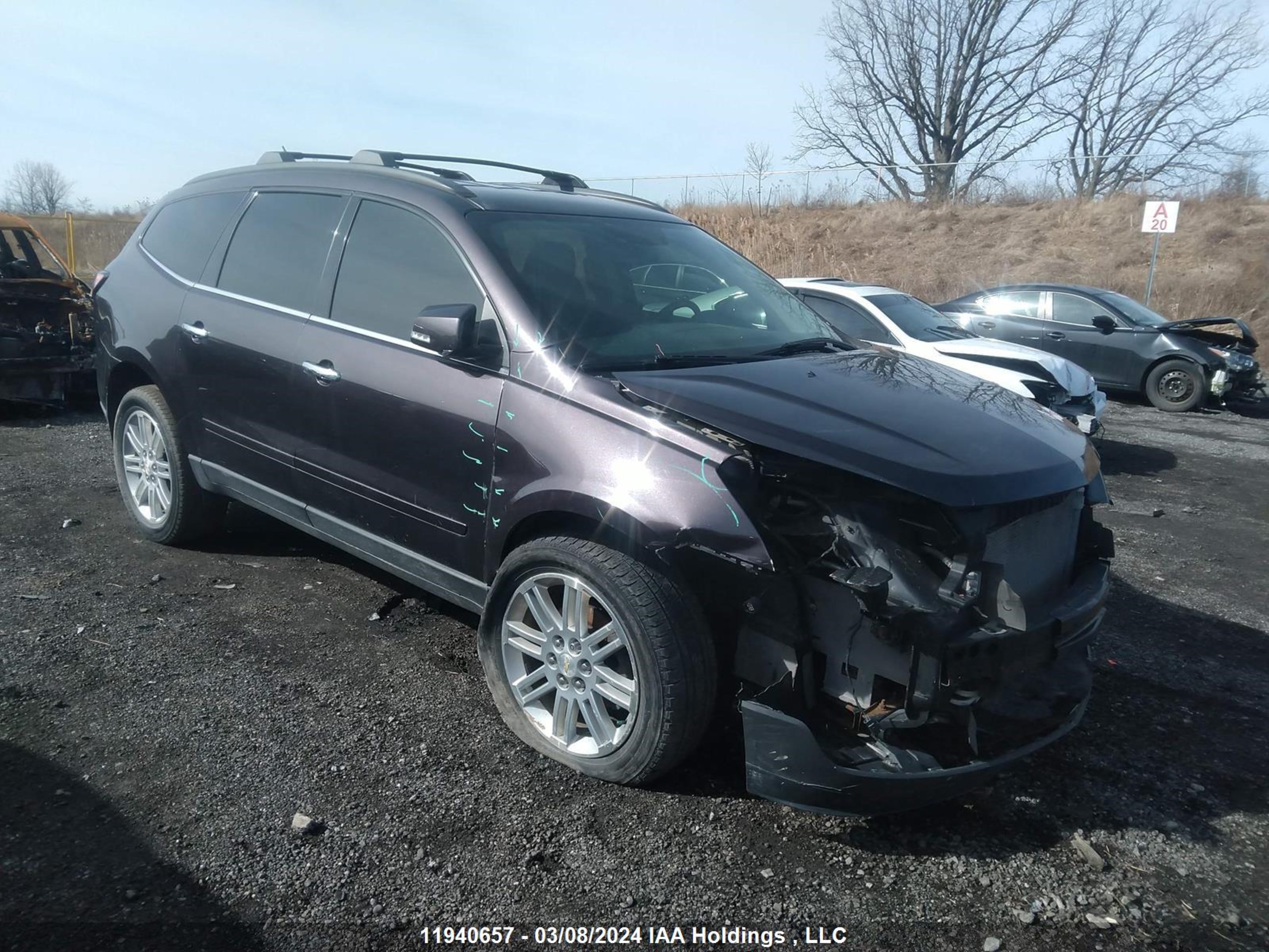 CHEVROLET TRAVERSE 2015 1gnkrgkd9fj100289