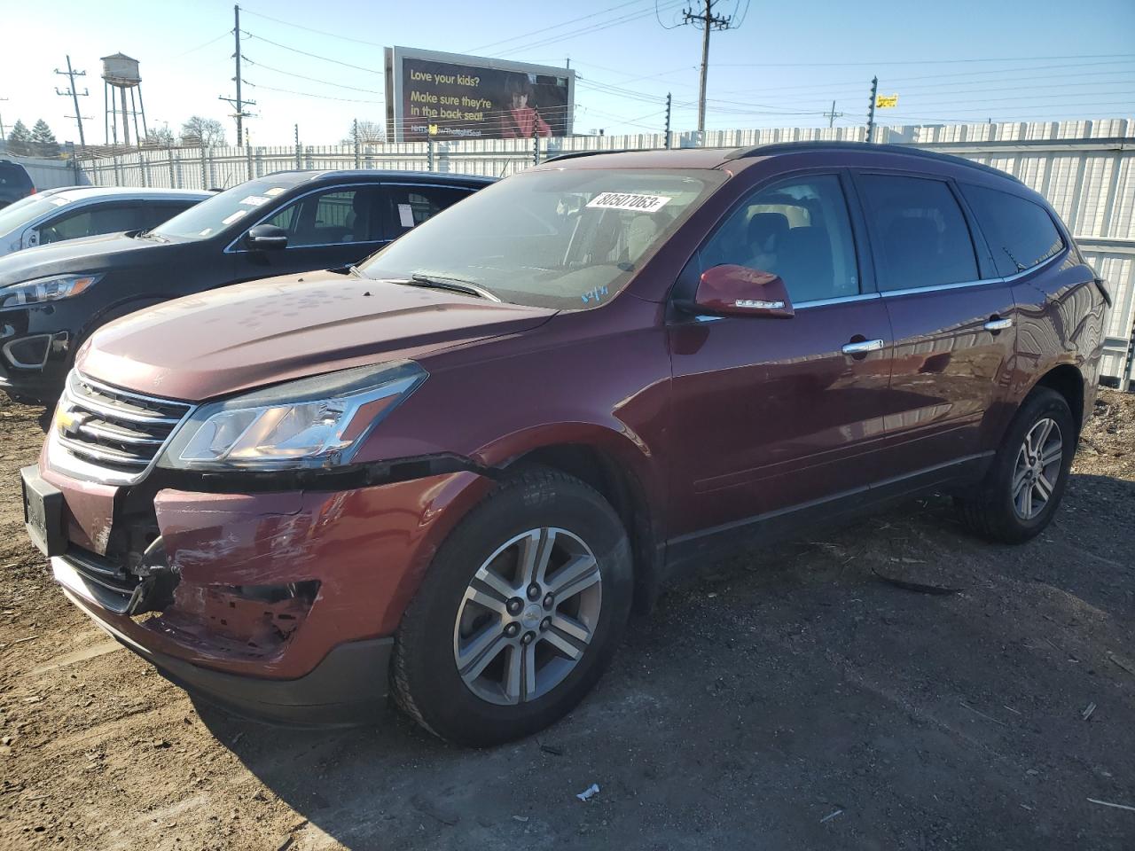 CHEVROLET TRAVERSE 2017 1gnkrgkd9hj155330