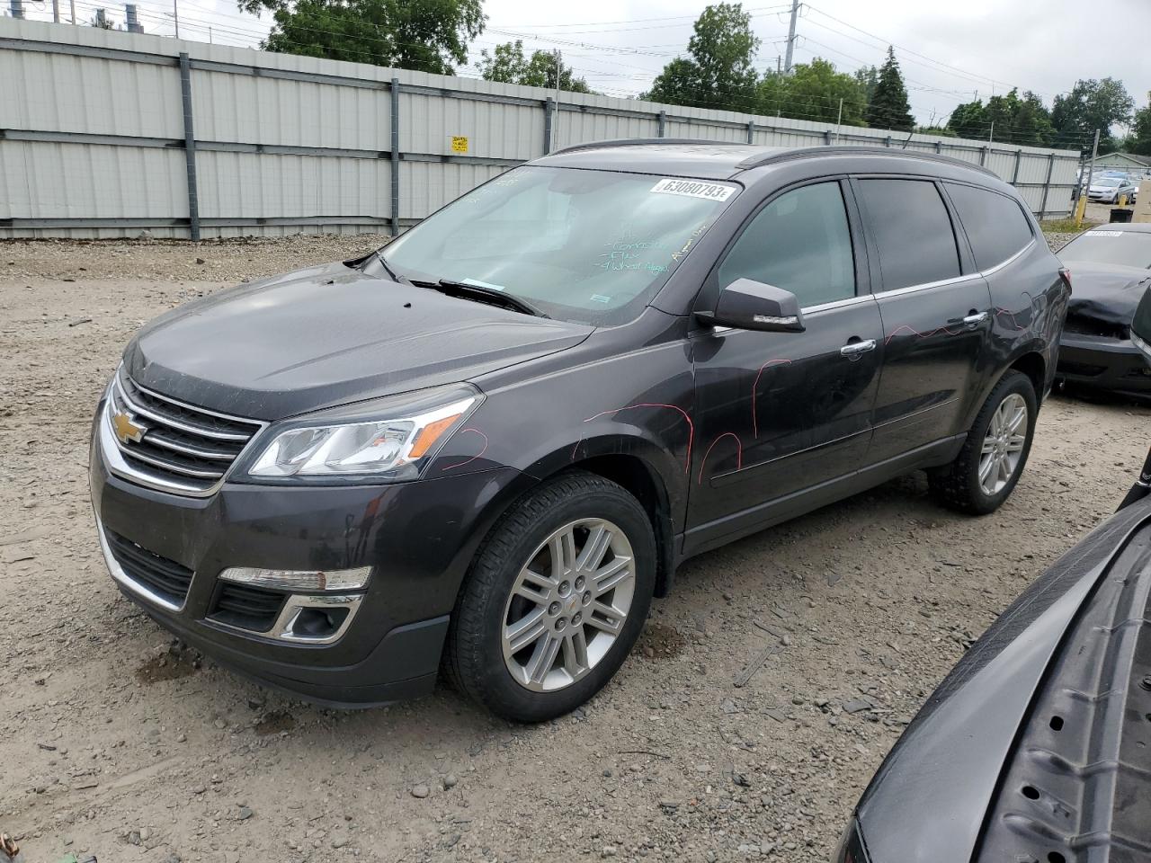 CHEVROLET TRAVERSE 2014 1gnkrgkdxej103667