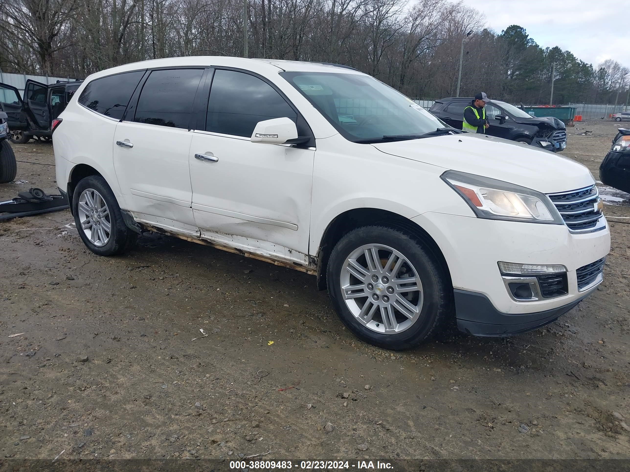 CHEVROLET TRAVERSE 2014 1gnkrgkdxej305828