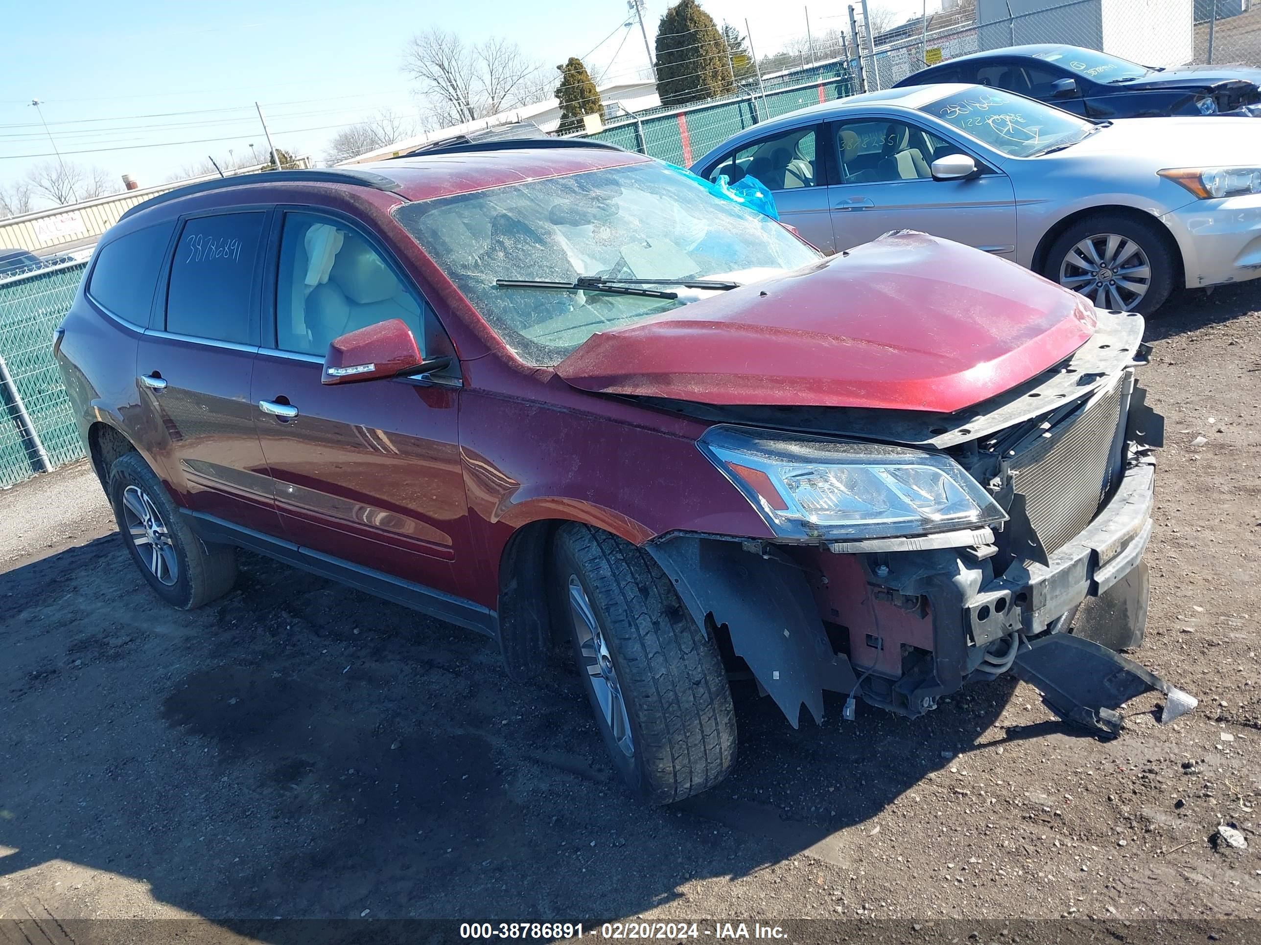 CHEVROLET TRAVERSE 2017 1gnkrhkd2hj185226