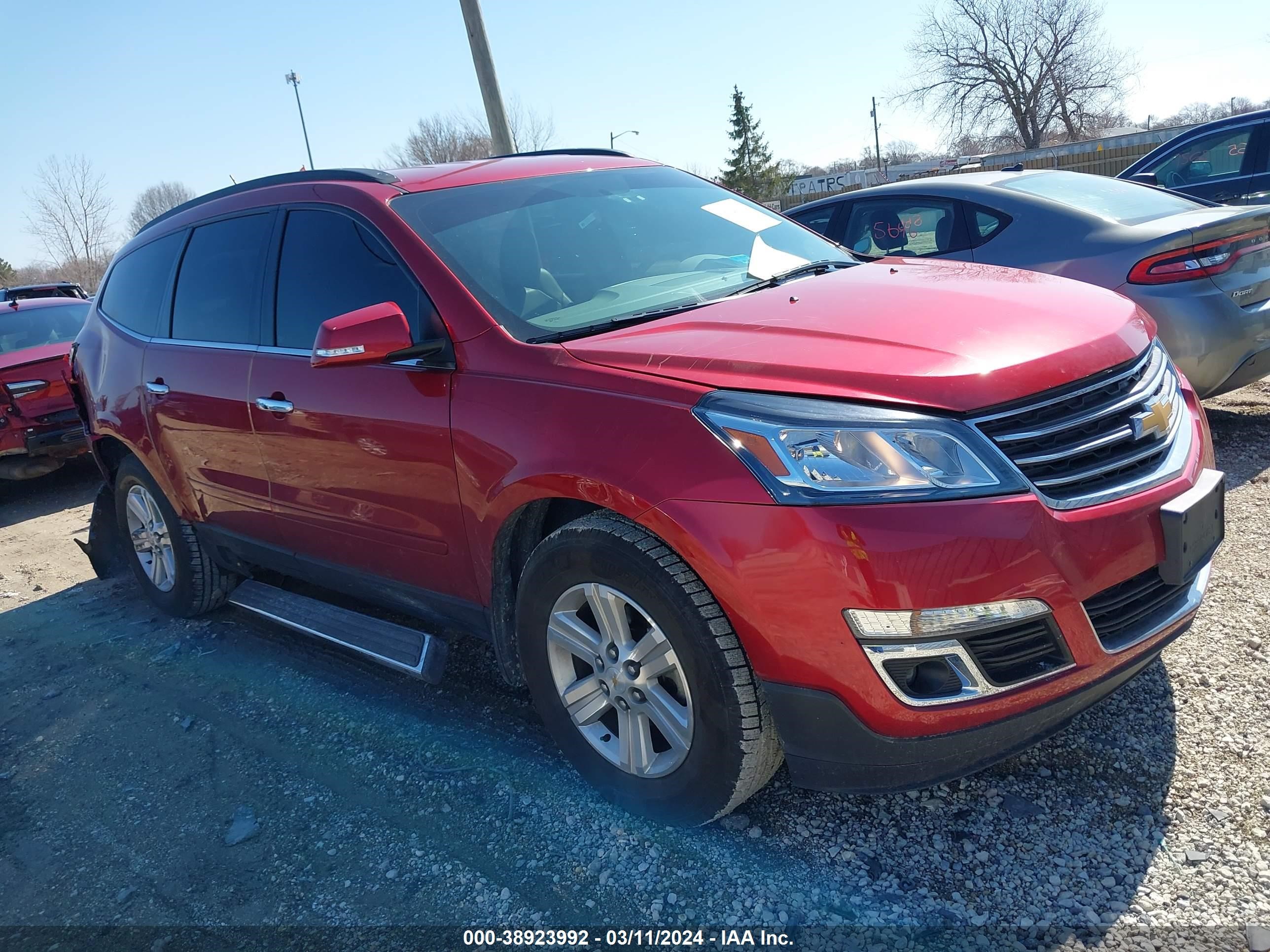 CHEVROLET TRAVERSE 2014 1gnkrhkd3ej143577