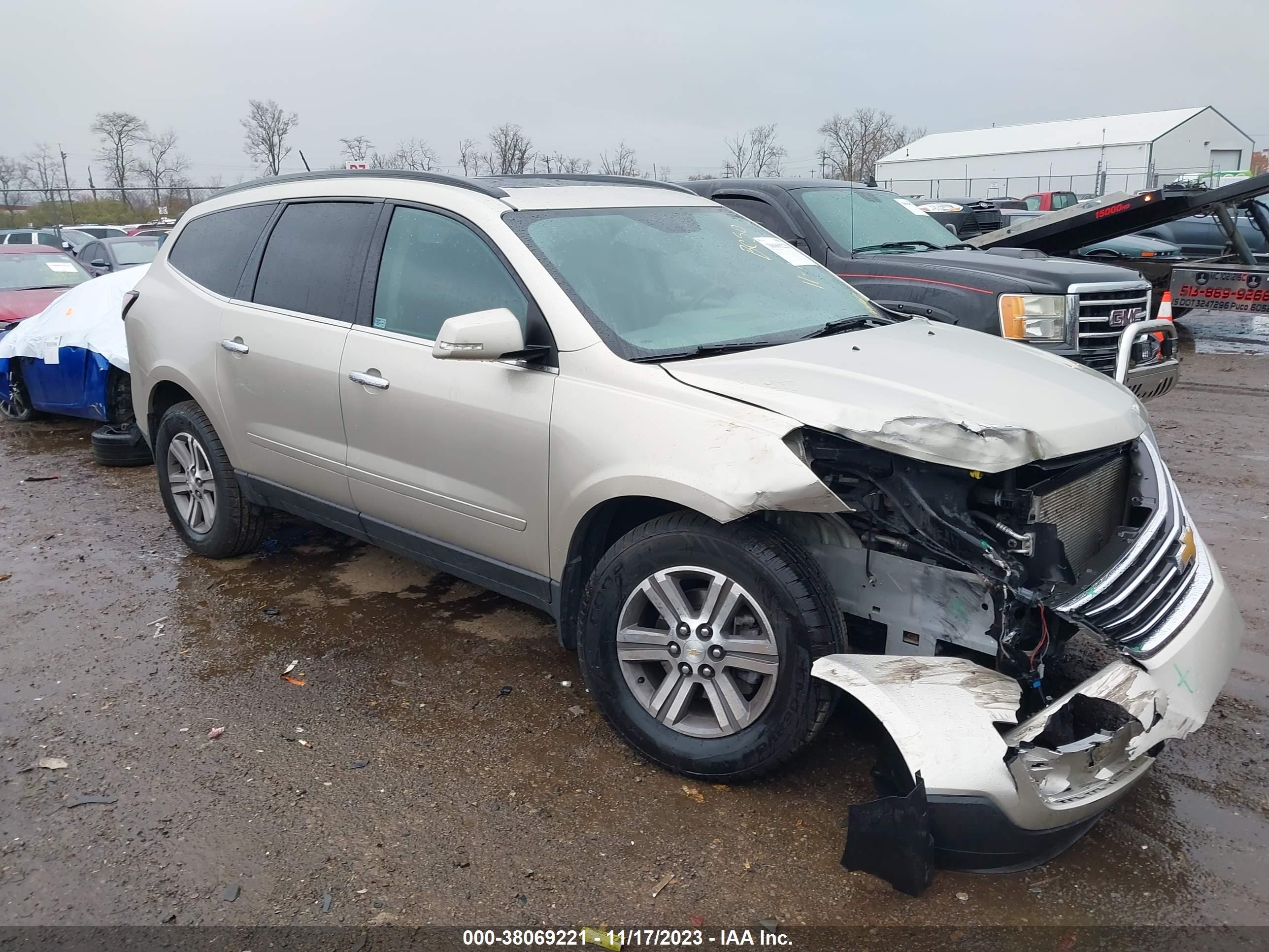 CHEVROLET TRAVERSE 2015 1gnkrhkd3fj278124