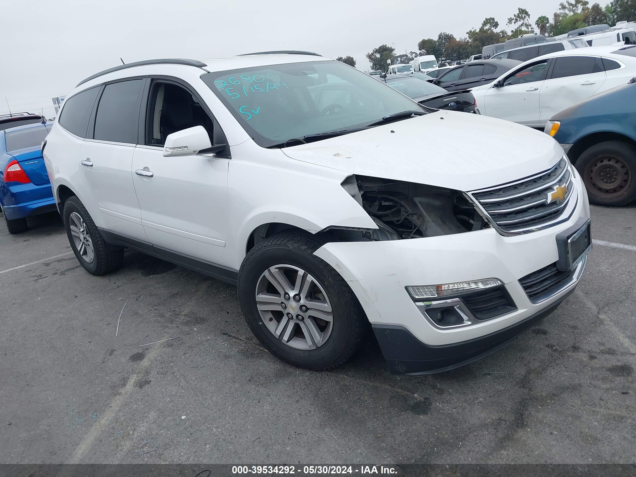 CHEVROLET TRAVERSE 2016 1gnkrhkd3gj142156