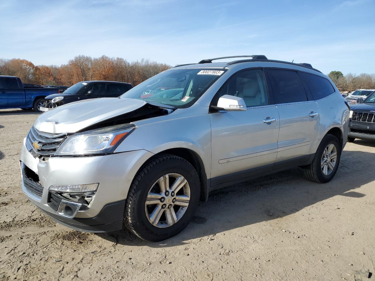 CHEVROLET TRAVERSE 2014 1gnkrhkd5ej282013