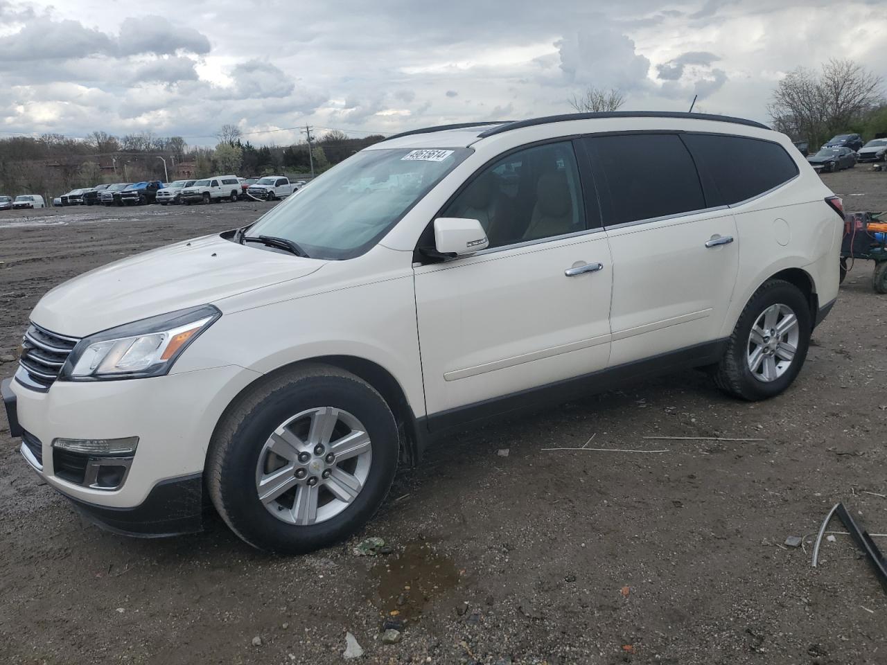 CHEVROLET TRAVERSE 2014 1gnkrhkd8ej186828