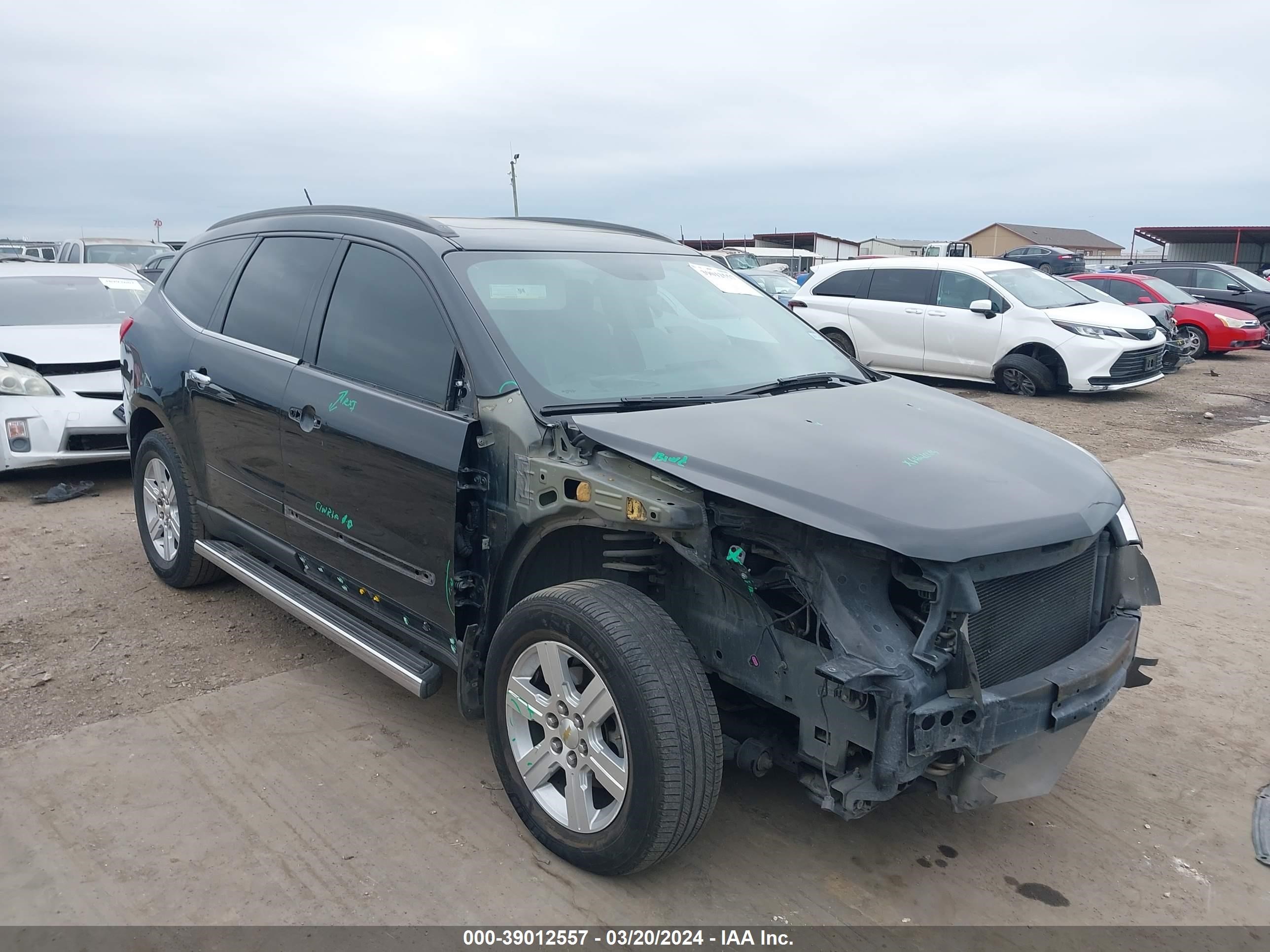 CHEVROLET TRAVERSE 2012 1gnkrjed0cj218235