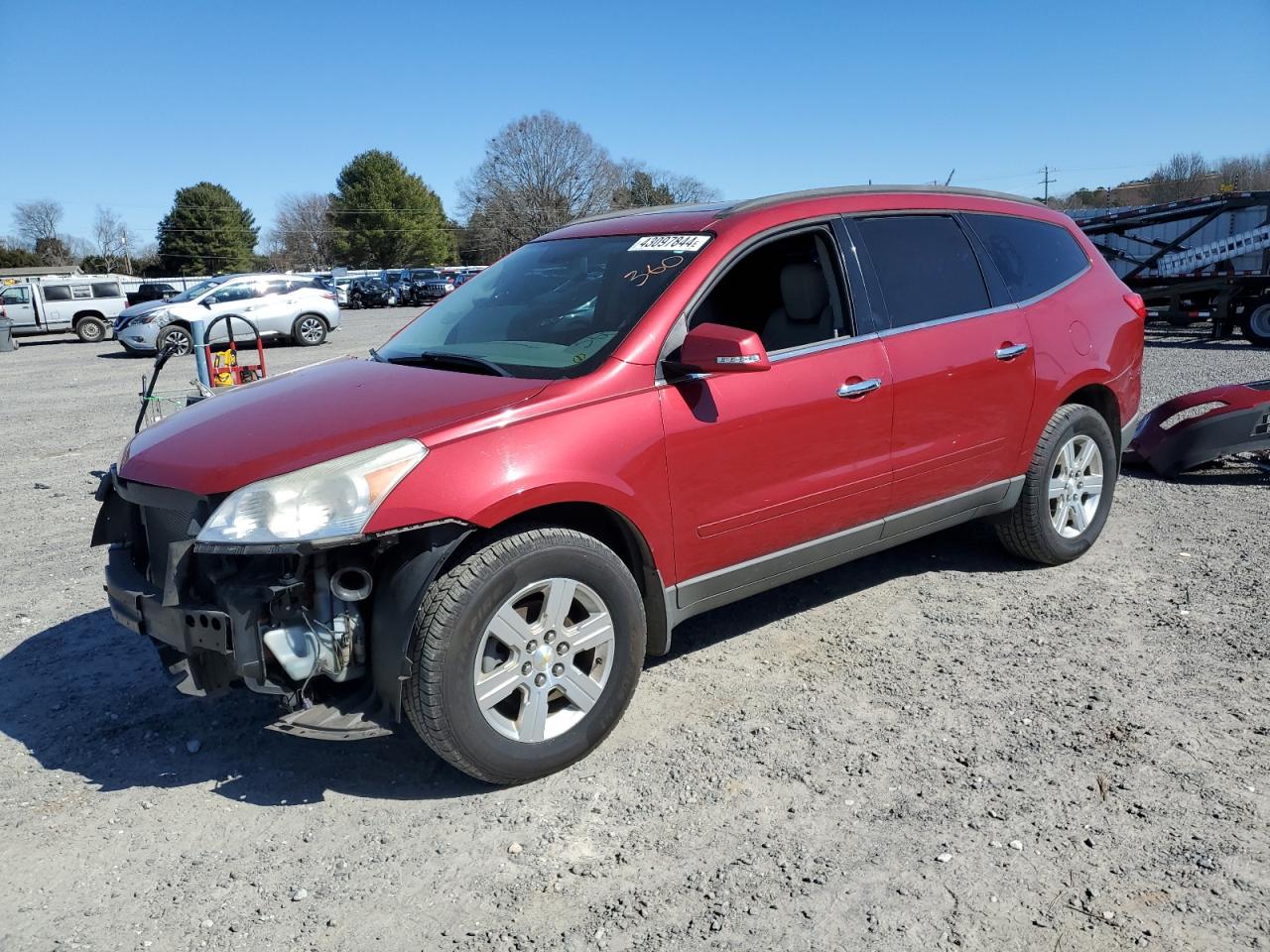 CHEVROLET TRAVERSE 2012 1gnkrjed0cj300840