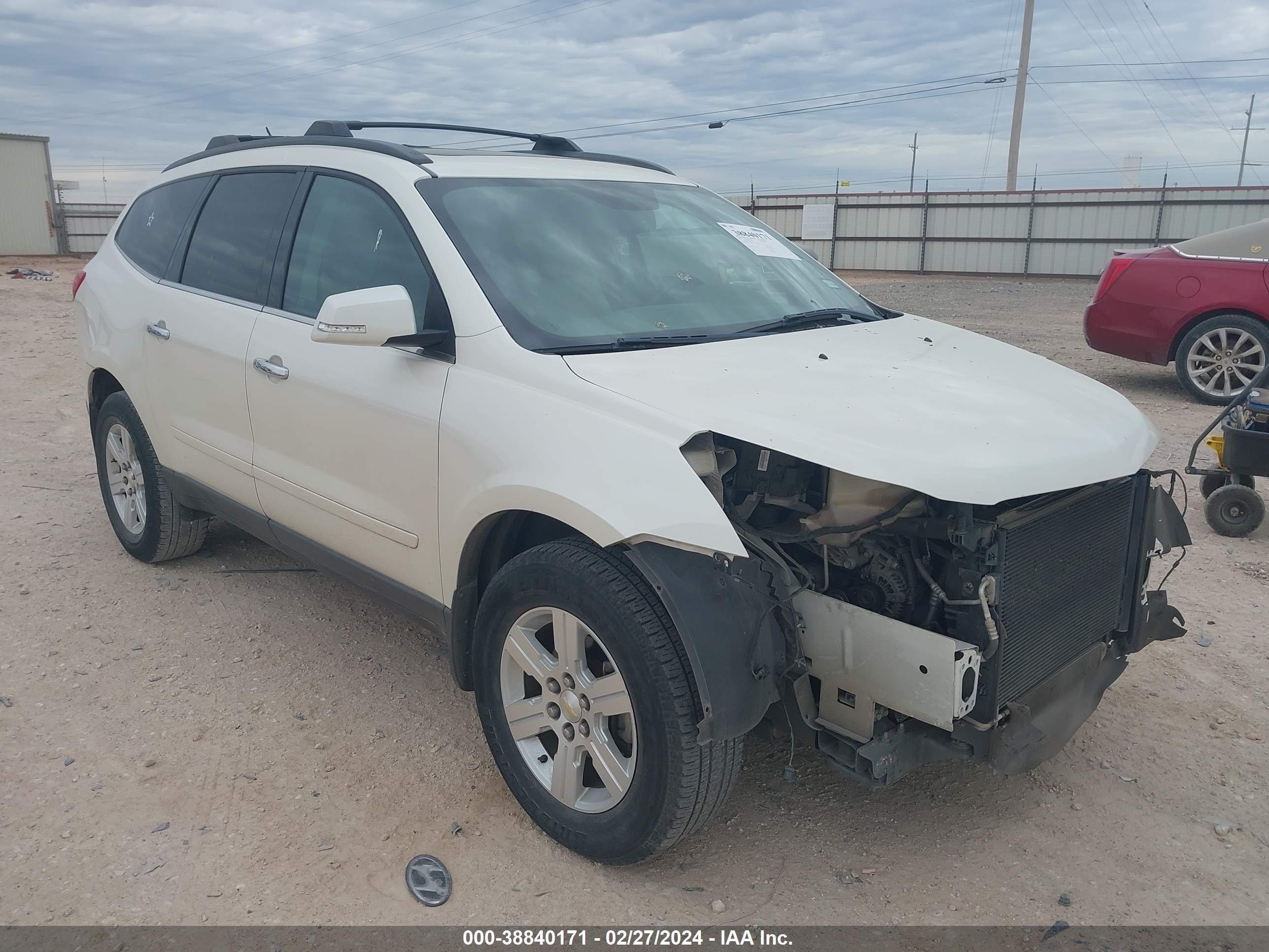 CHEVROLET TRAVERSE 2012 1gnkrjed2cj114703