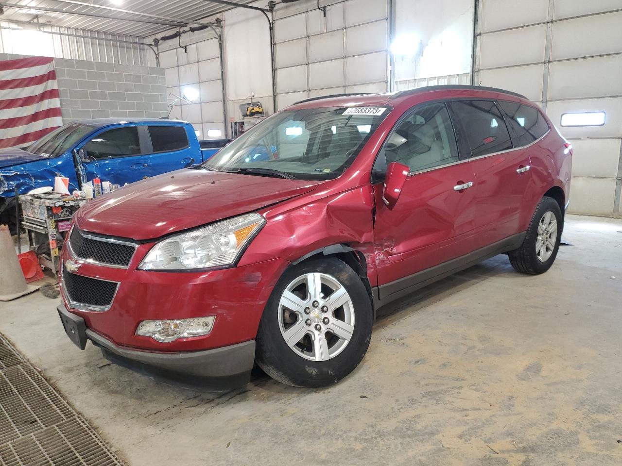 CHEVROLET TRAVERSE 2012 1gnkrjed4cj396309