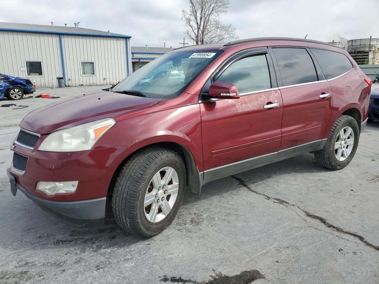 CHEVROLET TRAVERSE 2011 1gnkrjed9bj100277