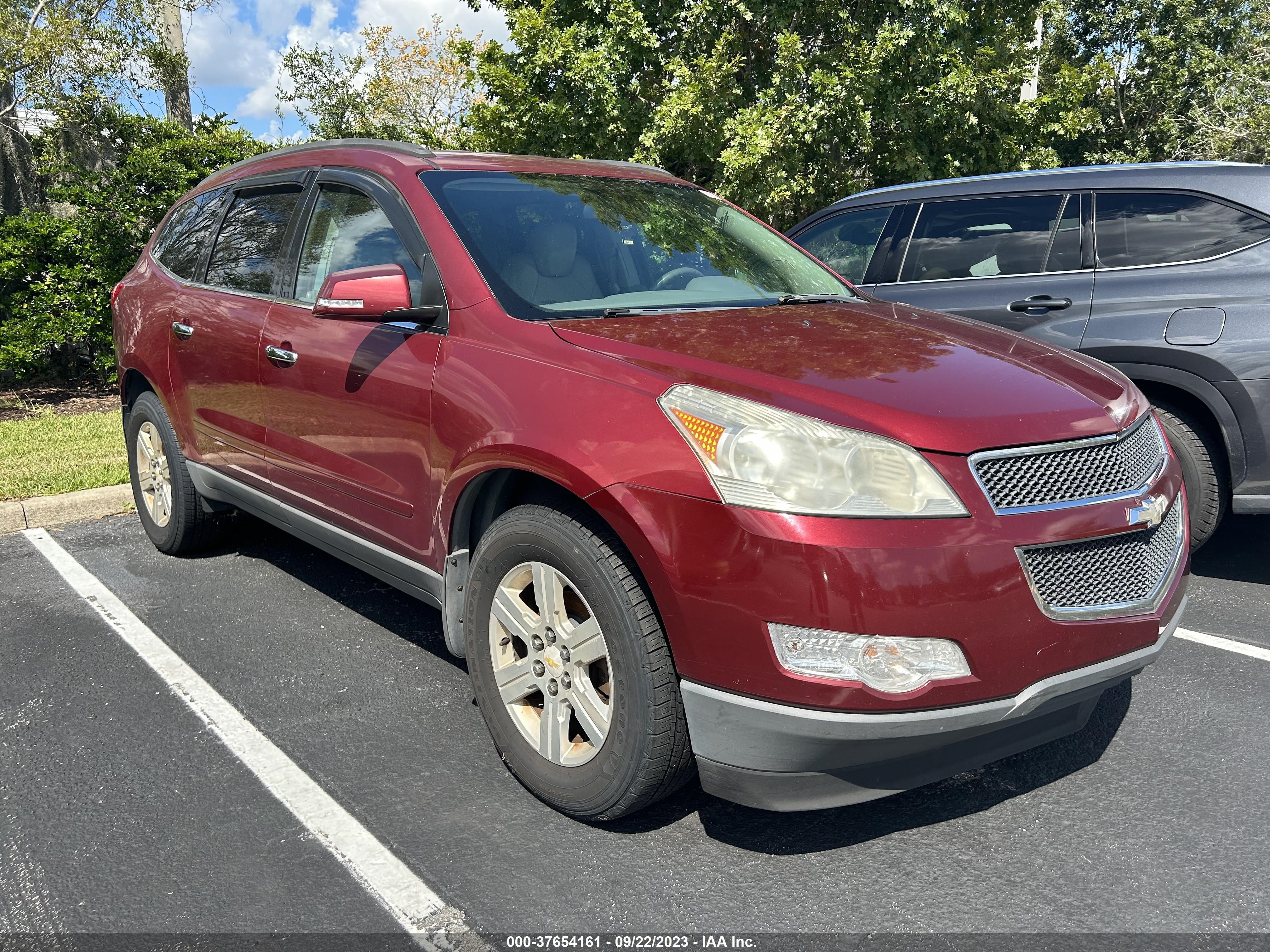 CHEVROLET TRAVERSE 2011 1gnkrjed9bj190773